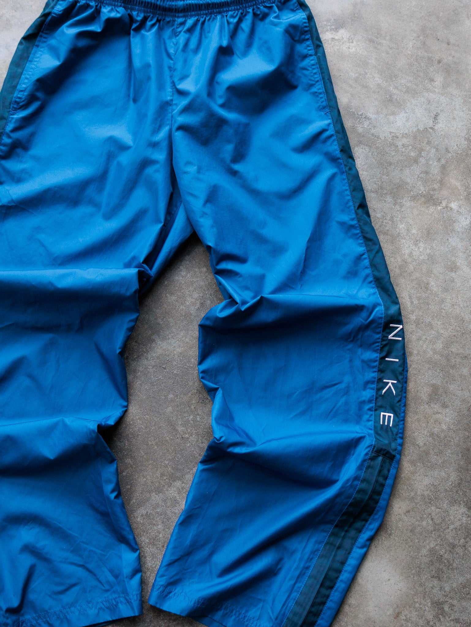 Vintage 00s Blue Nike Track Pants (M)