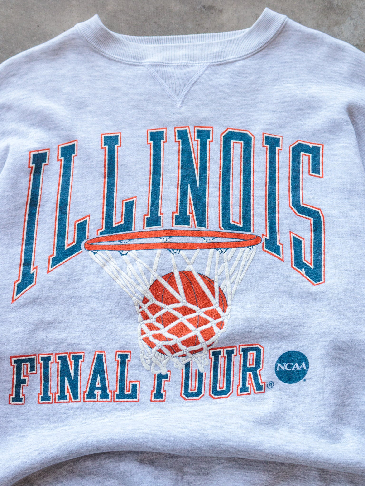 Vintage 90s Galt Sand Illinois Final Four Sweatshirt (XL)