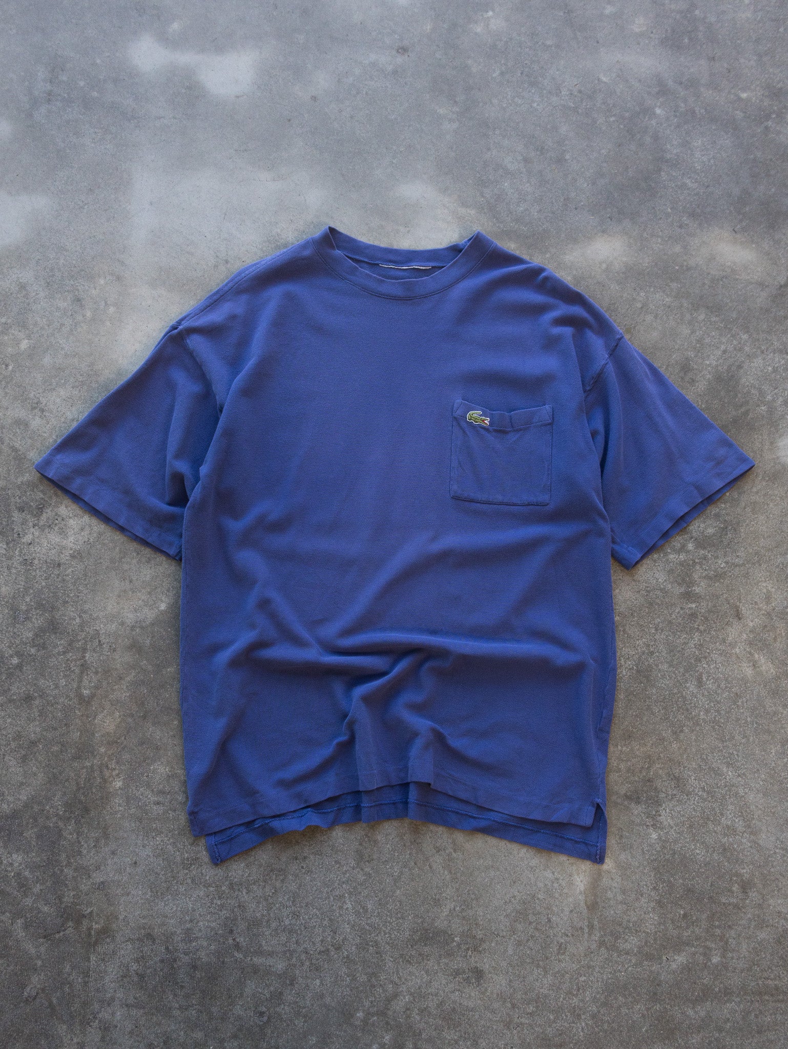 Vintage Blue Lacoste Tee (XL)
