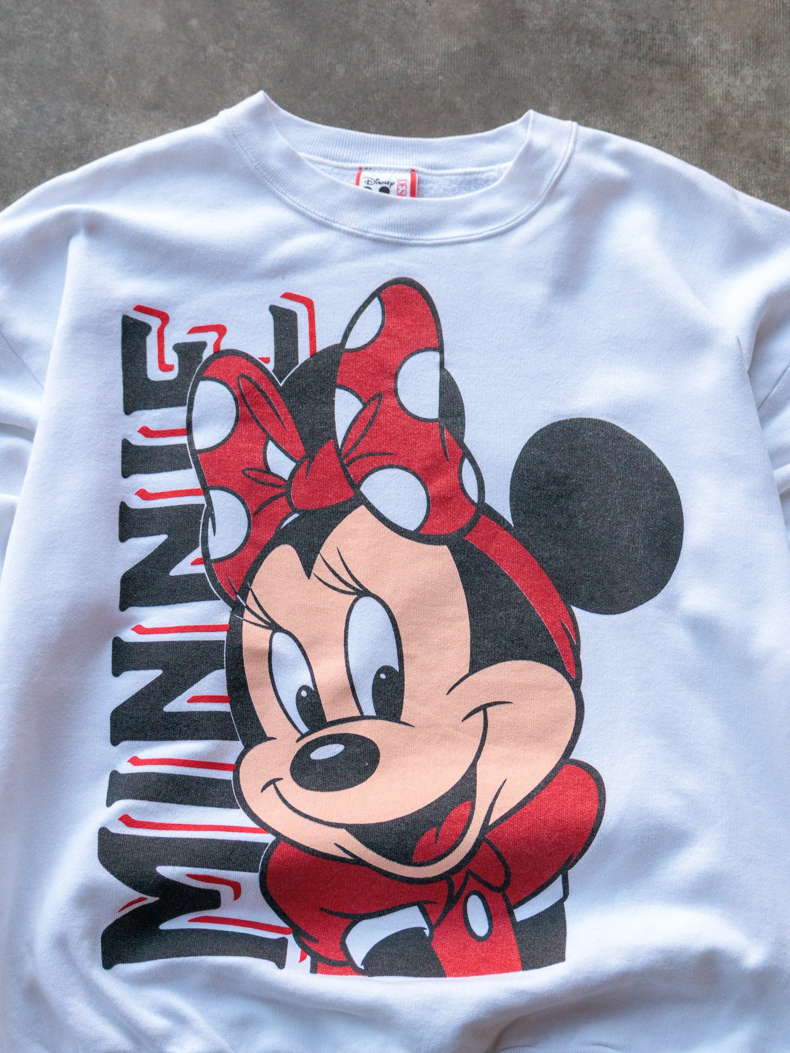Vintage 90s Minnie Mouse Sweatshirt (XL)