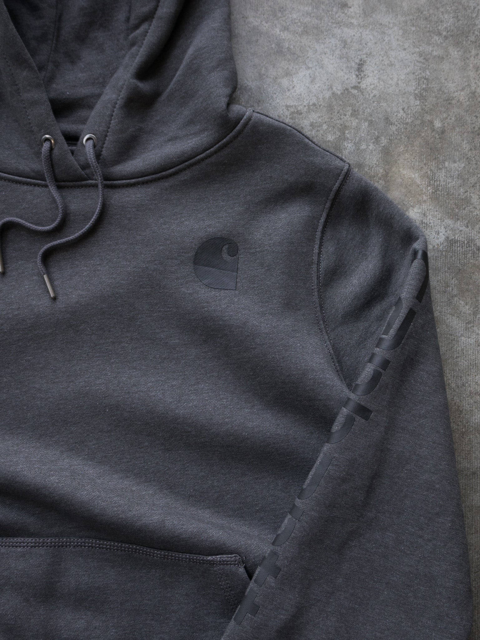 Vintage Charcoal Carhartt Hoodie (16-18Y)