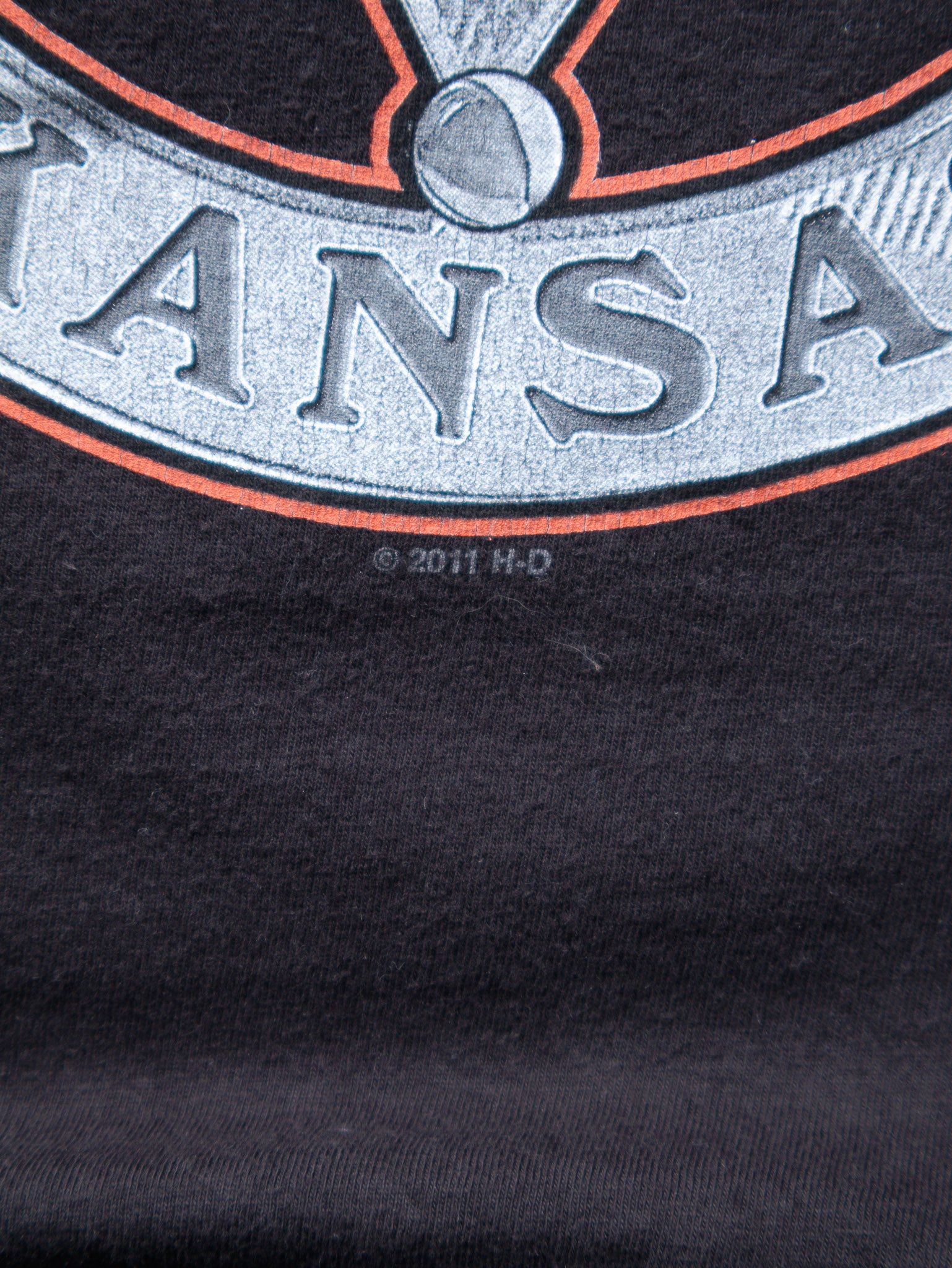 Vintage 2011 Harley-Davidson Dodge City Kansas Tee (XL)