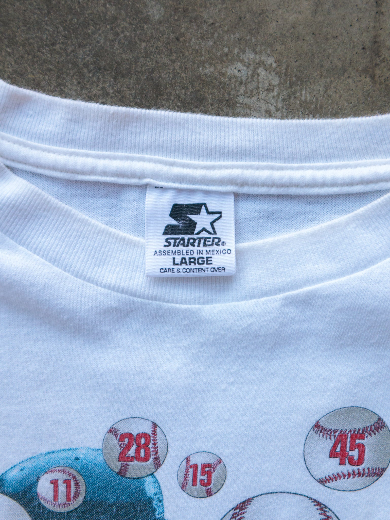 Vintage 1998 Starter Mark McGwire Sultan of Swing Tee (L)