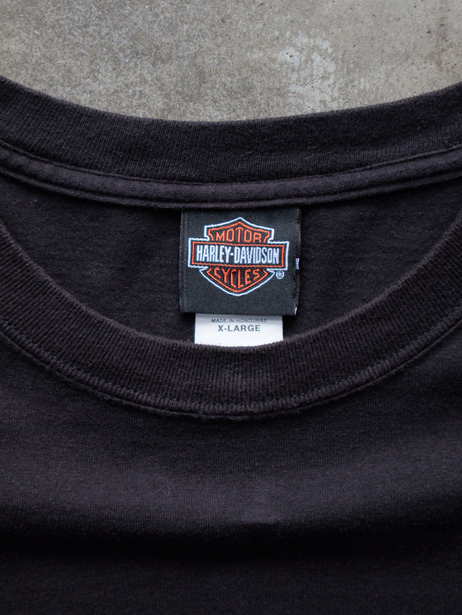 Vintage Black Harley-Davidson Kansas City Tee (XL)