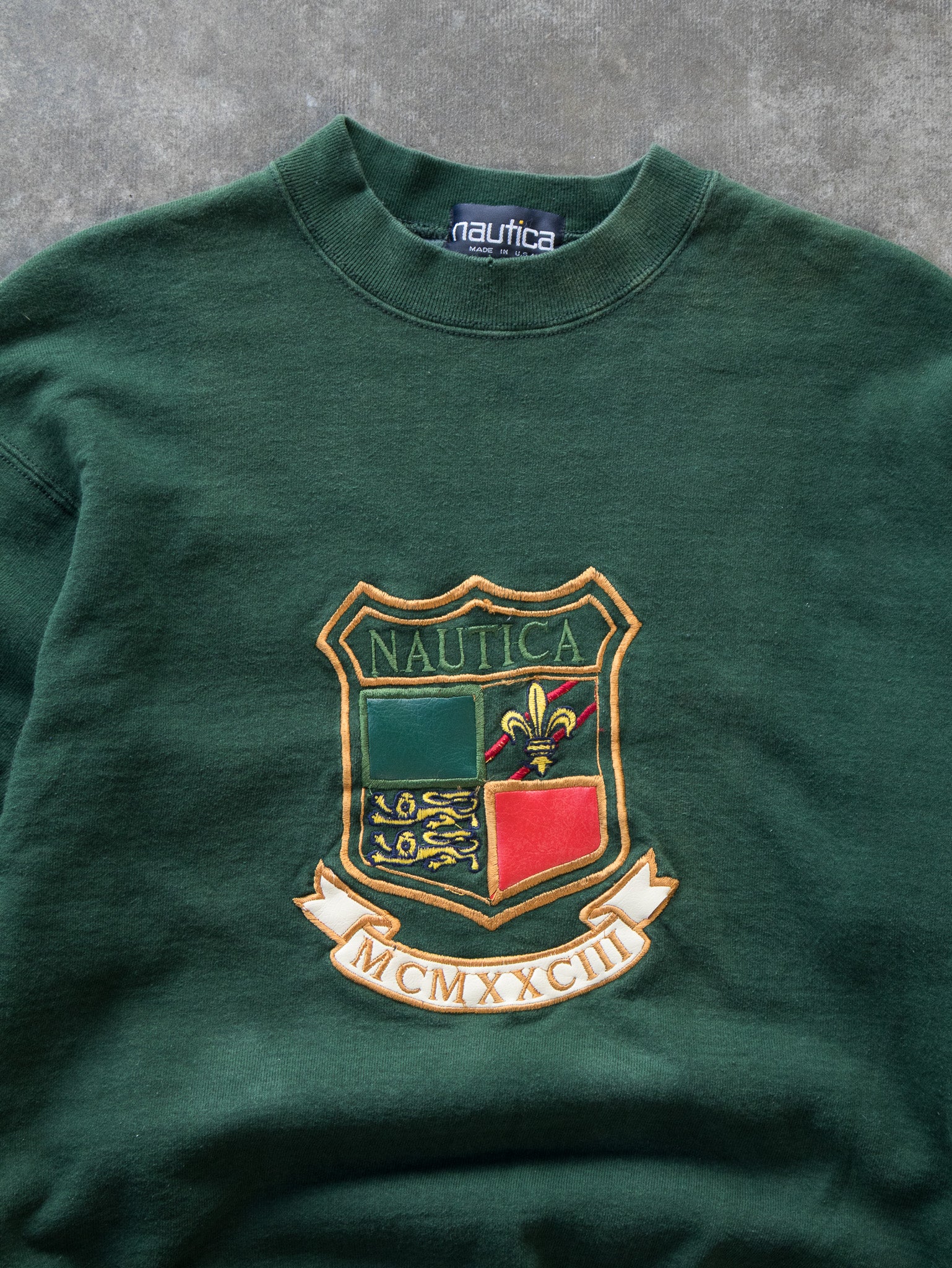 Vintage '90s Nautica Crest Sweatshirt (XL)