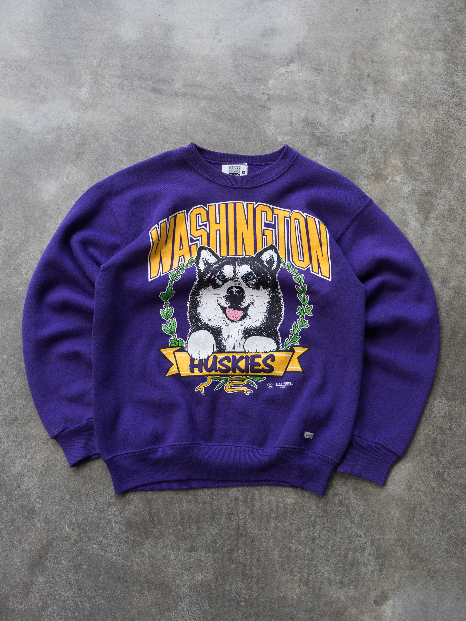 Vintage 1991 Washington Huskies Sweatshirt (S)