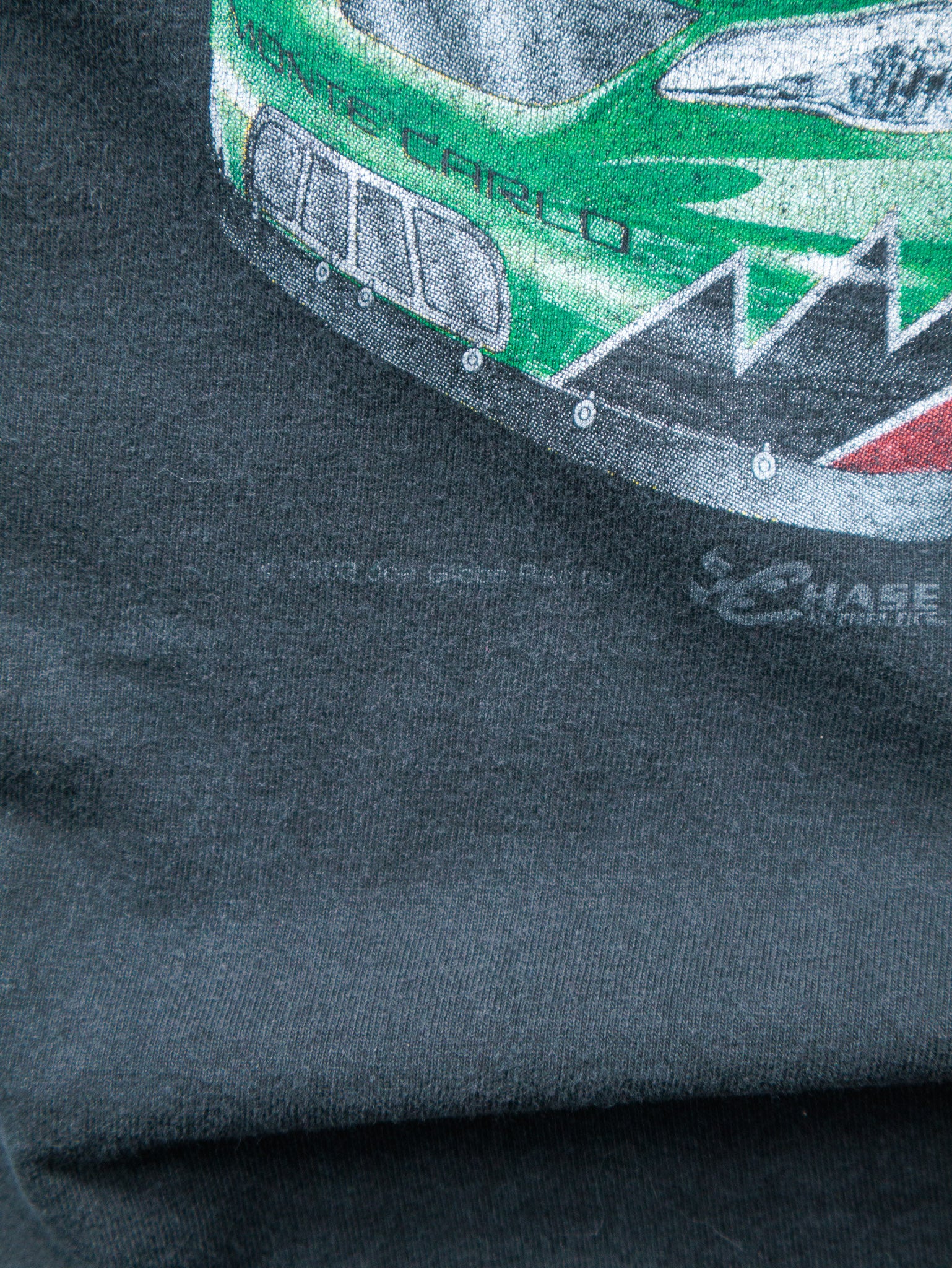 Vintage 2002 Green Bobby Labonte Green Machine Nascar Tee (L)