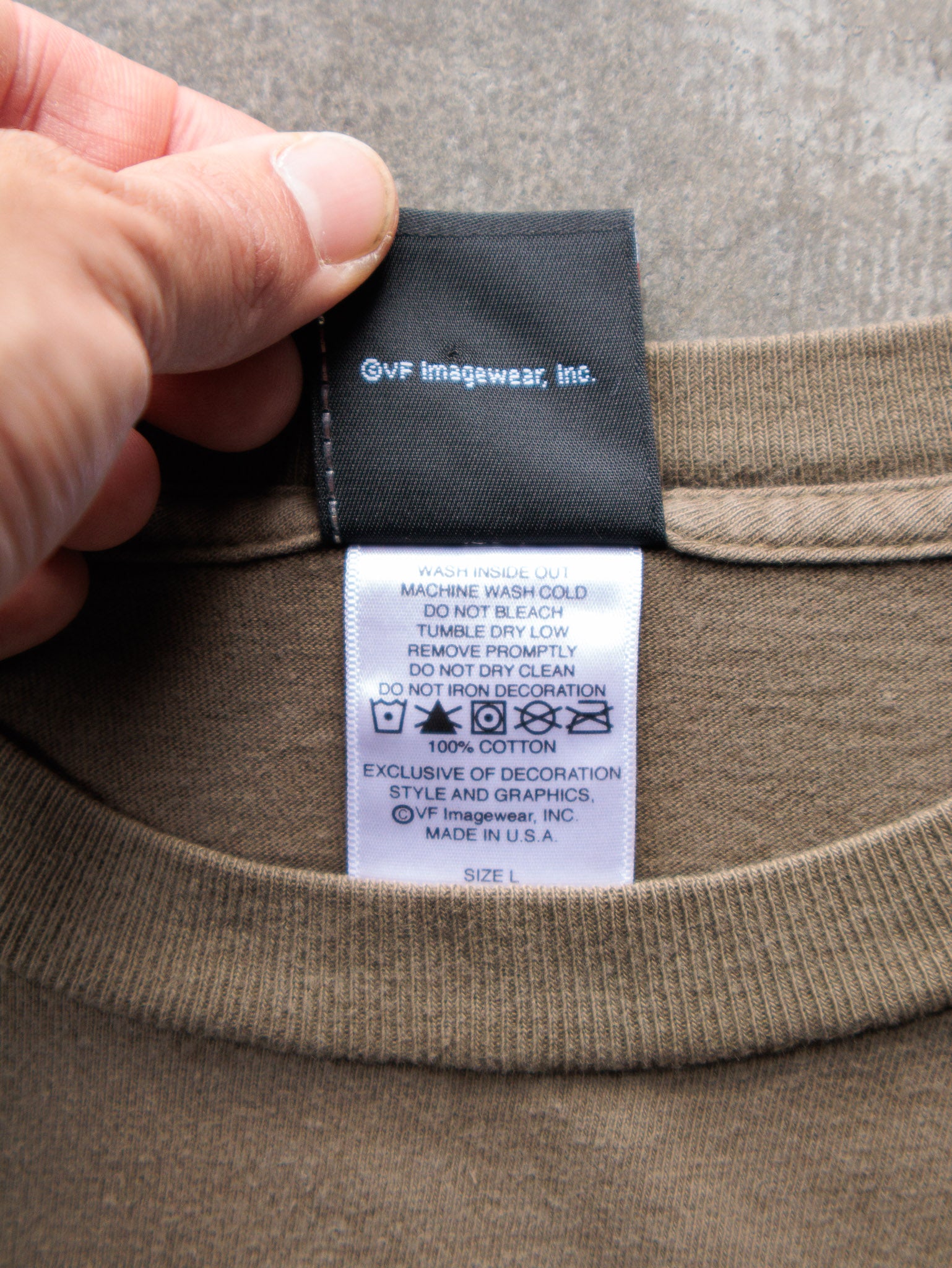 Vintage 2008 Brown Harley-Davidson Salt Lake City Eagle Pocket Tee (L)