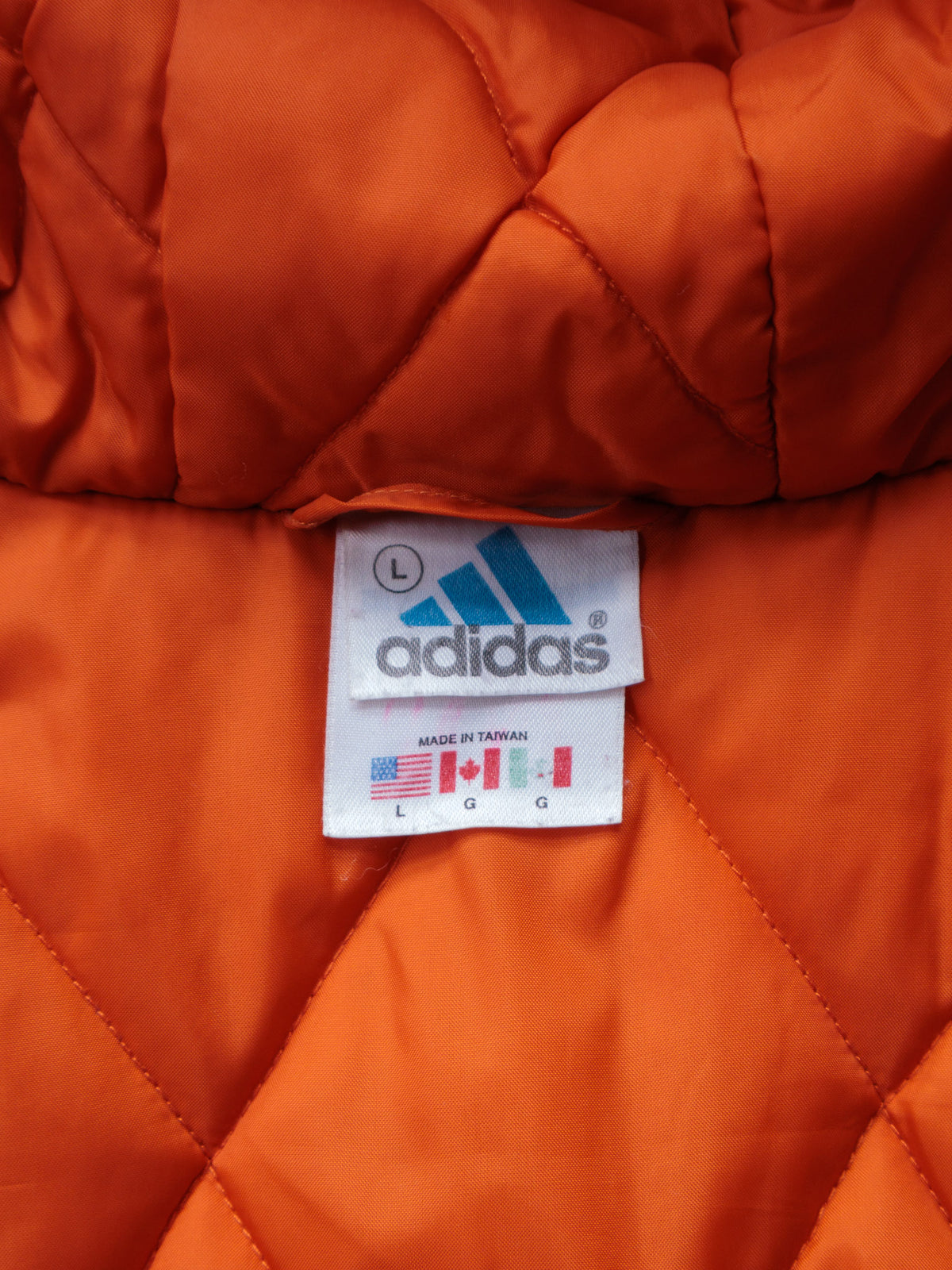 Vintage 00s Navy Adidas Colourblock Jacket (L)