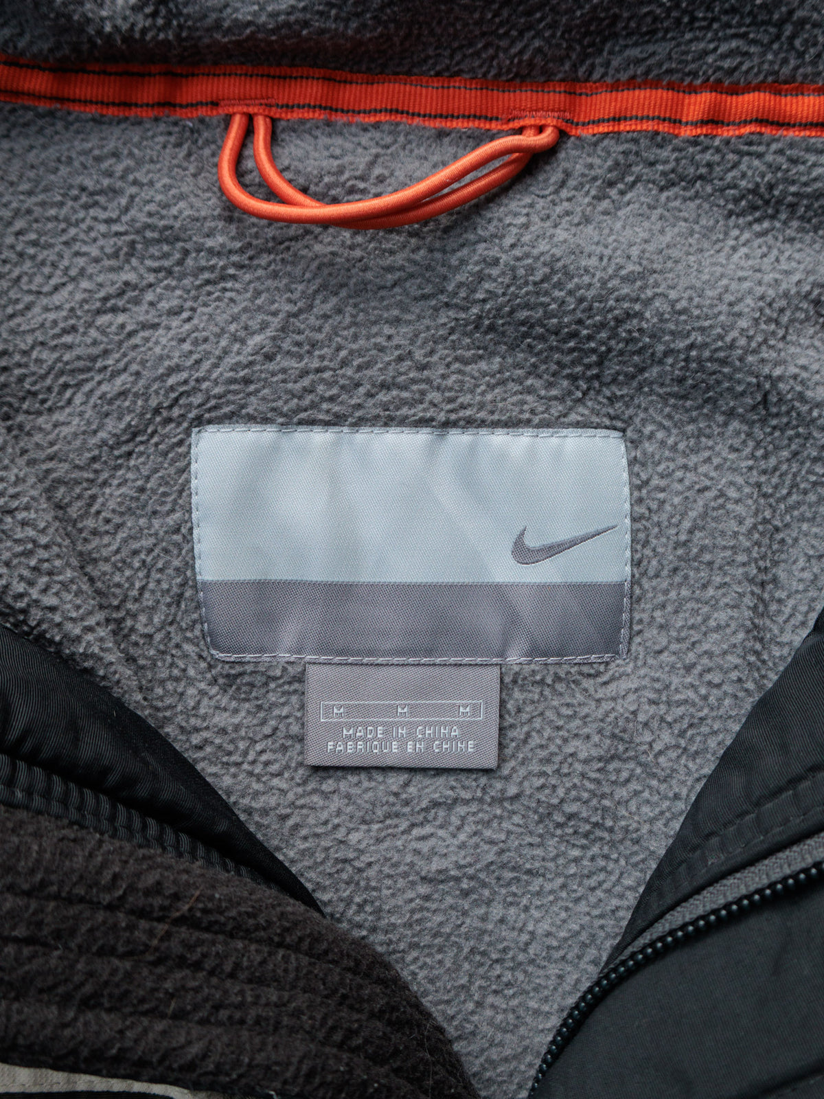 Vintage 90s Black Nike Colourblock Jacket (M)