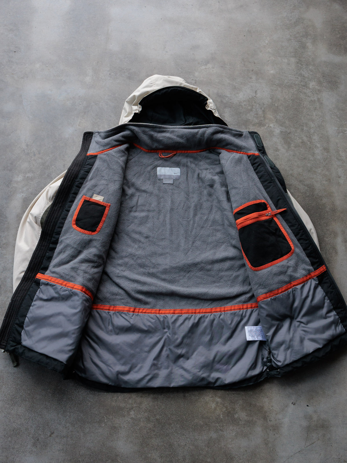 Vintage 90s Black Nike Colourblock Jacket (M)