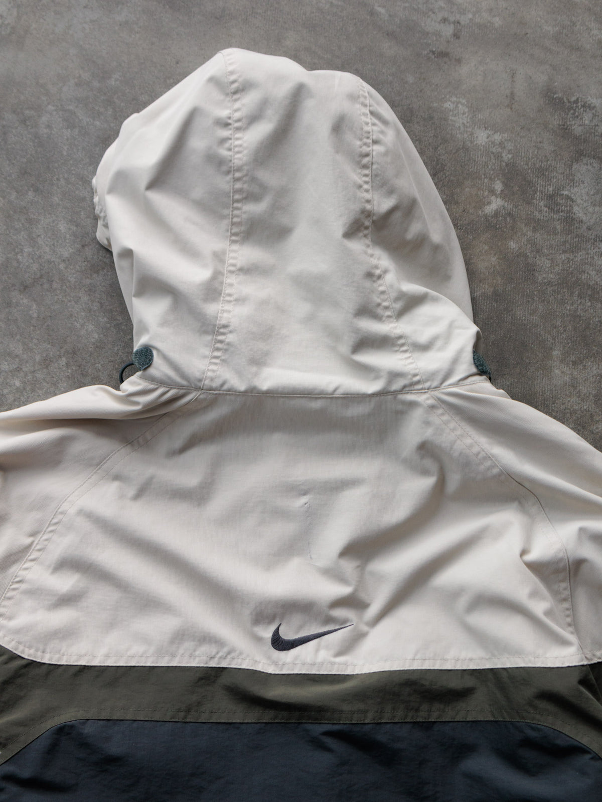 Vintage 90s Black Nike Colourblock Jacket (M)