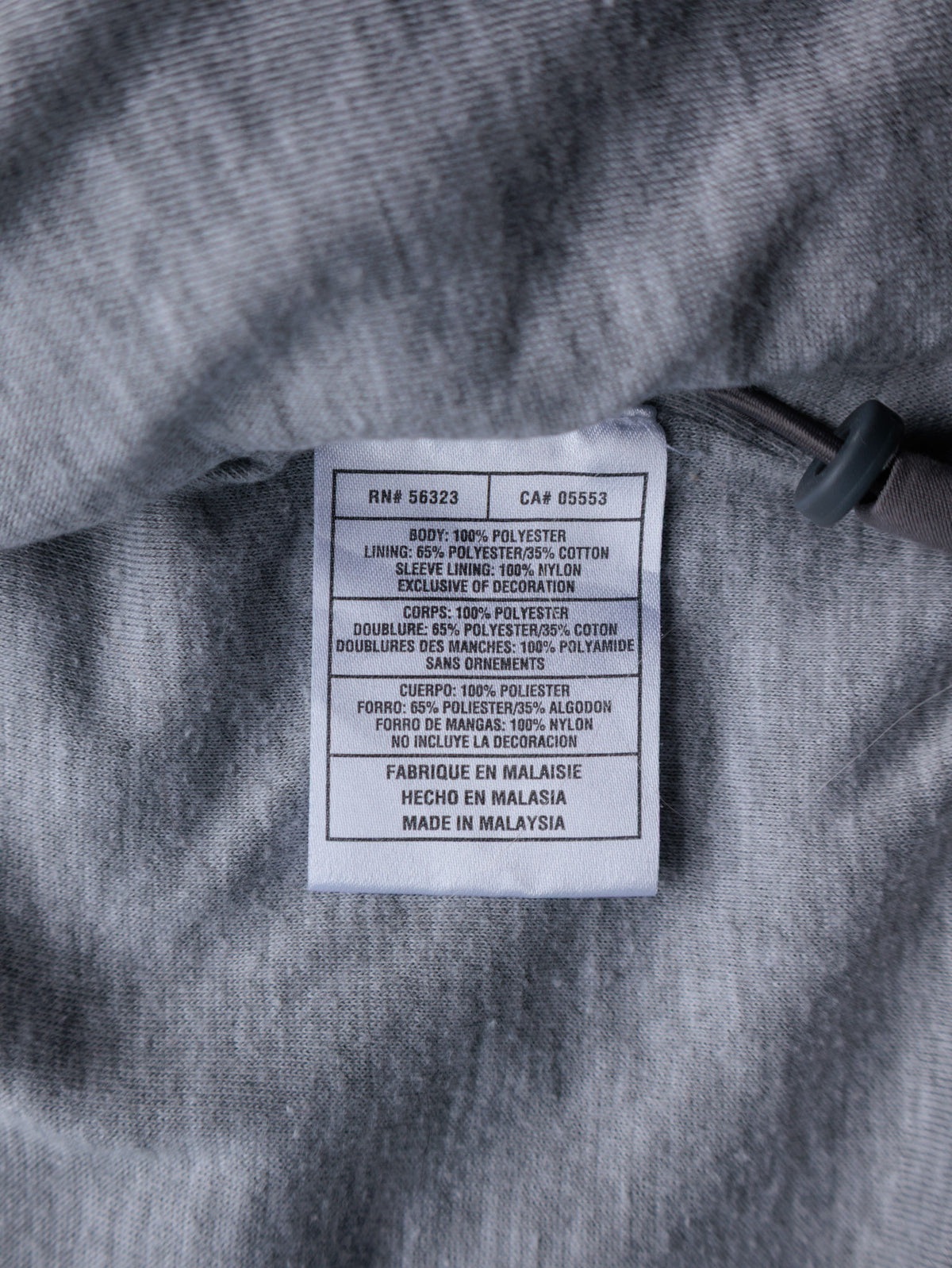 Vintage Grey Nike Colourblock Track Jacket (L)