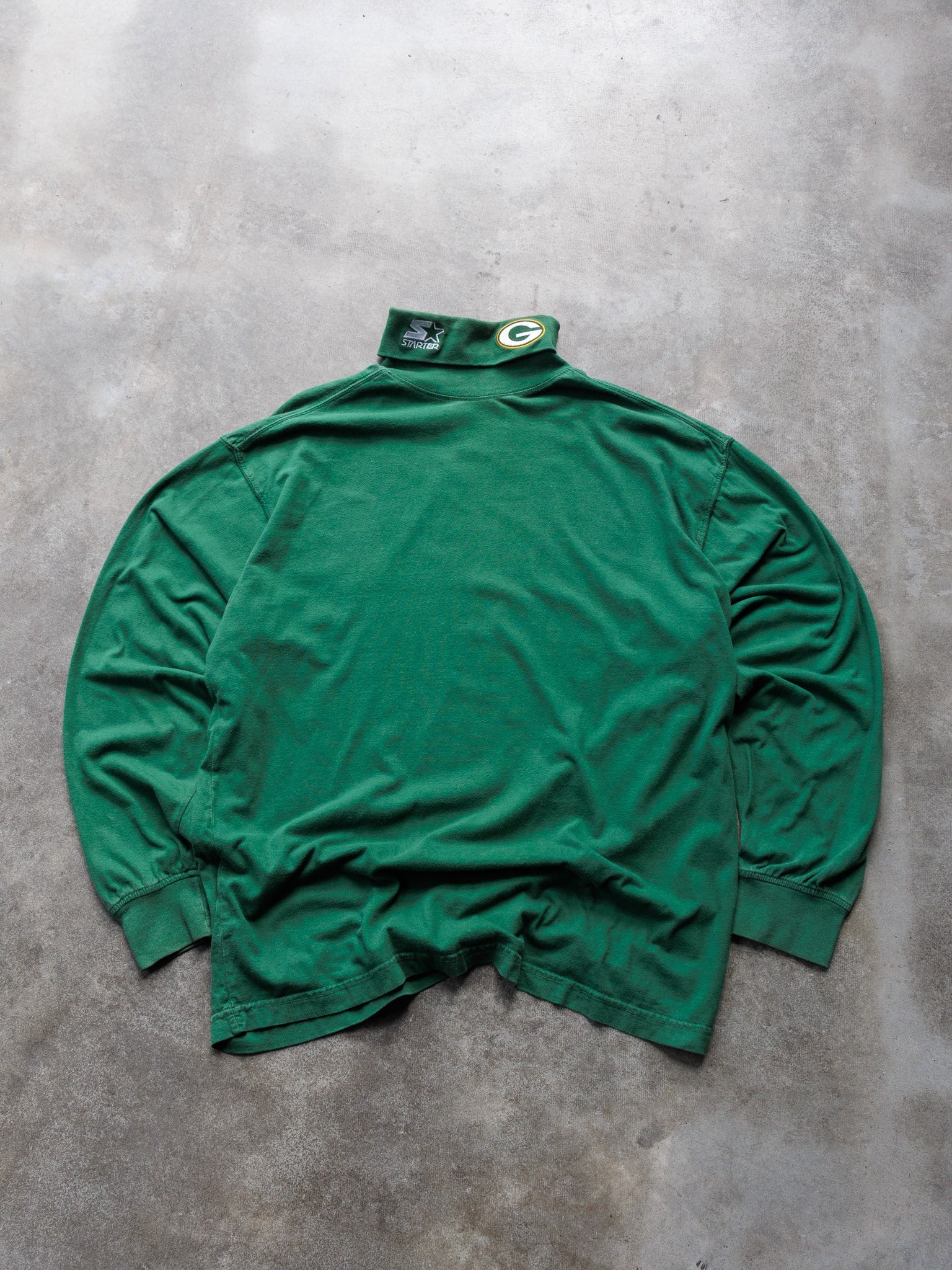 Vintage 90s Starter Green Bay Packers Turtle Neck Long Sleeve (XL)