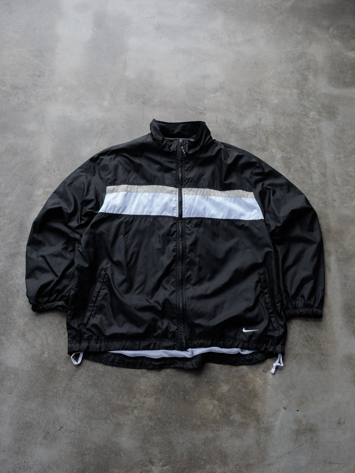 Vintage 00s Black Nike Windbreaker (2XL)
