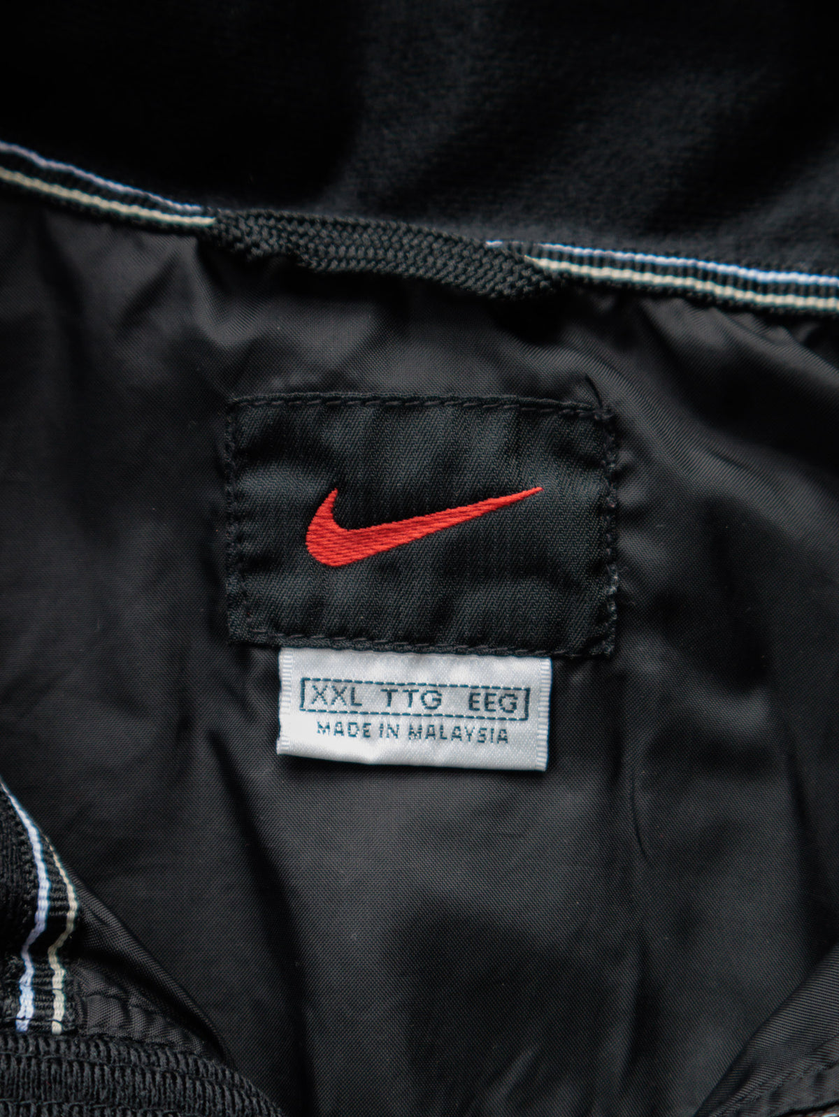 Vintage 00s Black Nike Windbreaker (2XL)