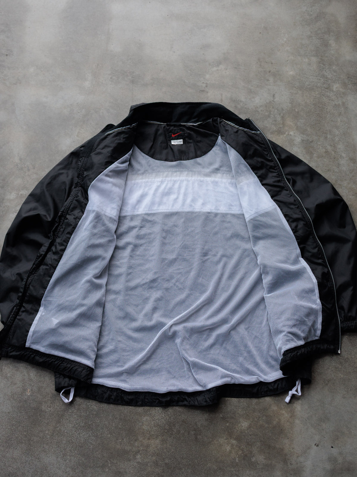 Vintage 00s Black Nike Windbreaker (2XL)
