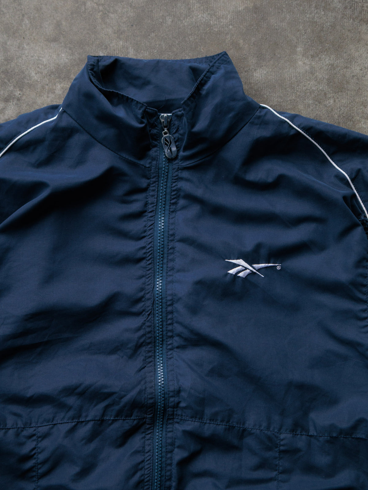 Vintage 90s Navy Reebok Jacket (L)