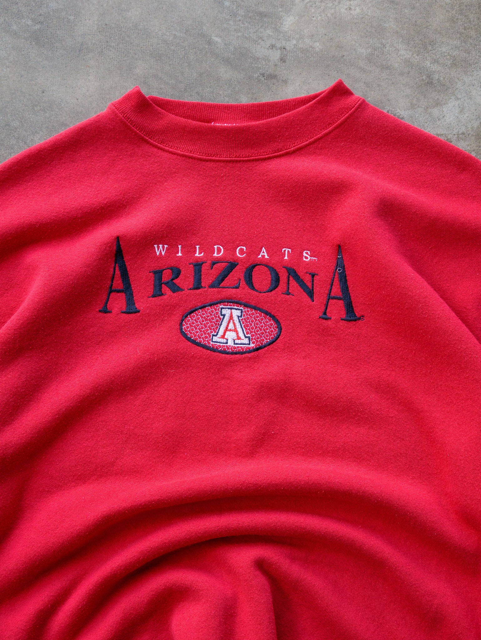 Vintage 90s Red Arizona Wildcats Sweatshirt (XL)