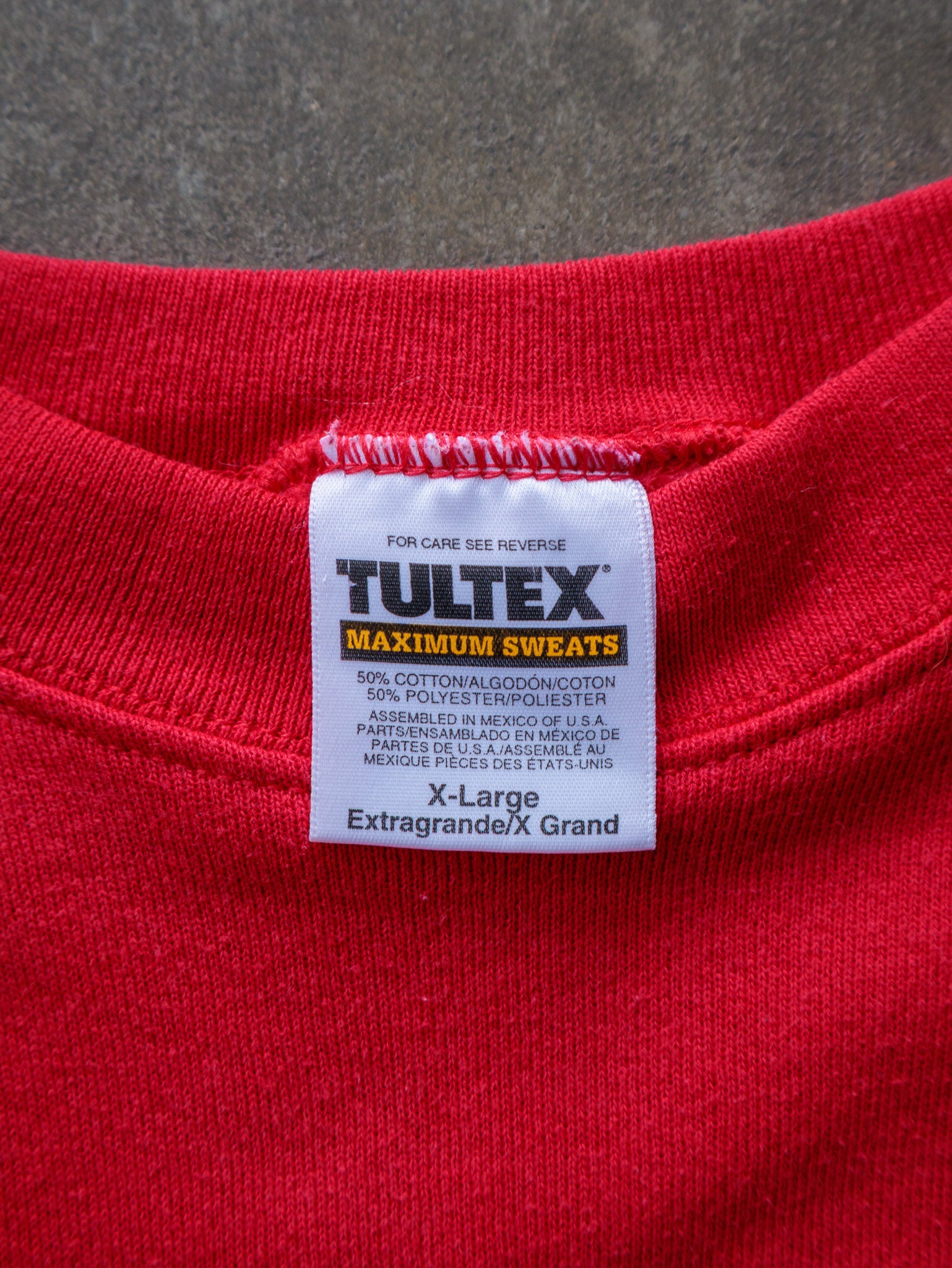 Vintage 90s Red Arizona Wildcats Sweatshirt (XL)