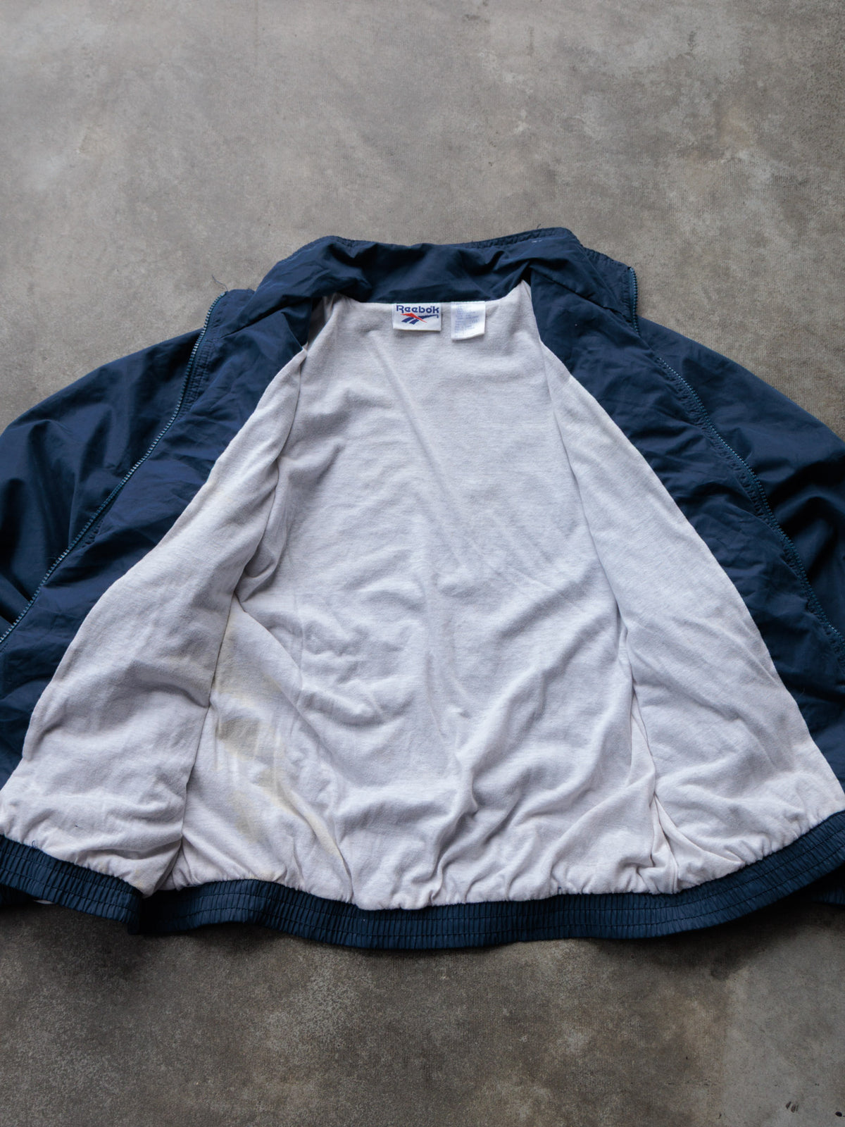 Vintage 90s Navy Reebok Jacket (L)
