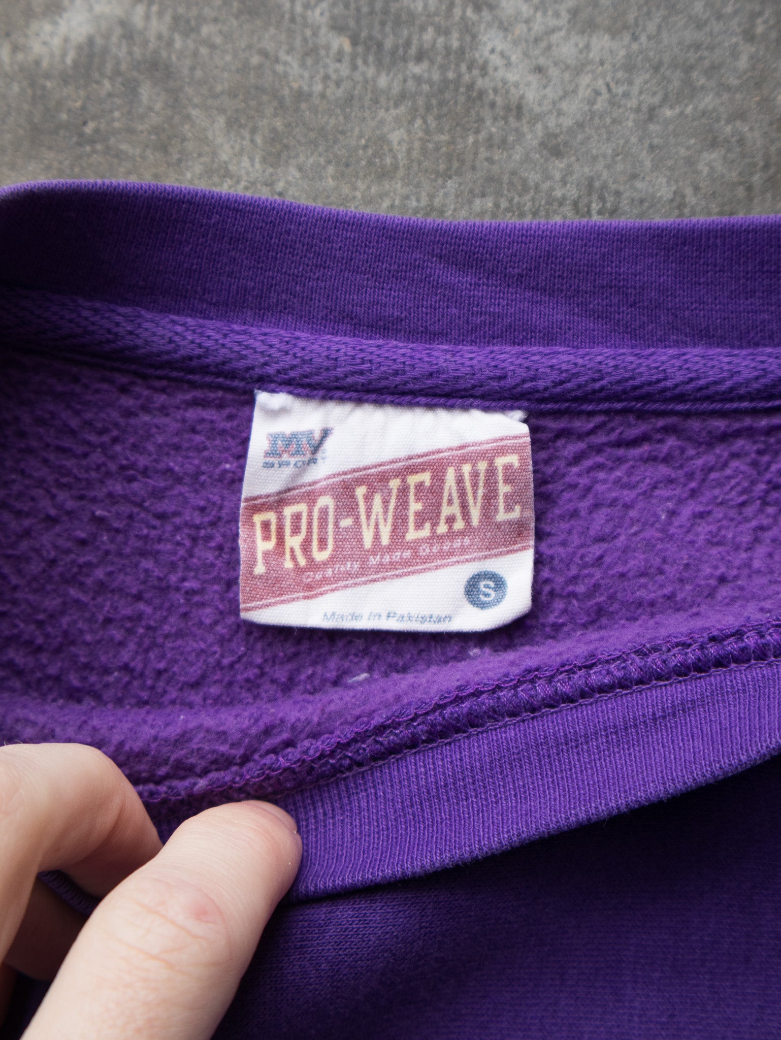 Vintage Purple NYU University Sweatshirt (S)