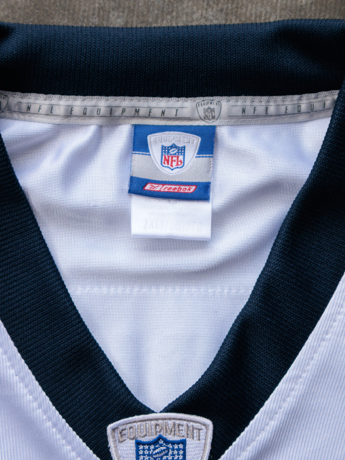 Vintage 00s White Reebok St. Louis Rams Holt Jersey (2XL)