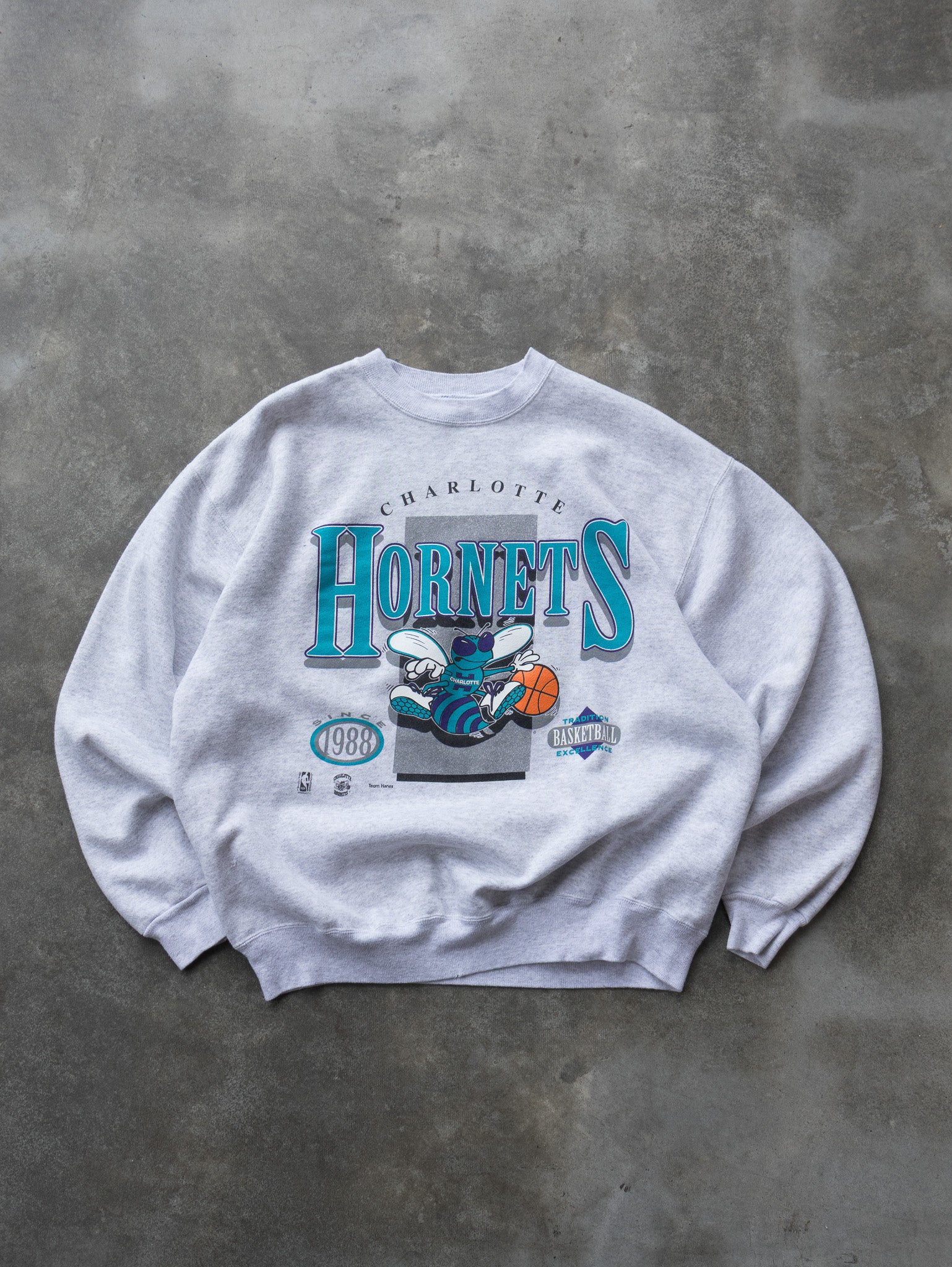 Vintage 90s Charlotte Hornets Sweatshirt (2XL) Vintage 90s Charlotte Hornets Sweatshirt (2XL)