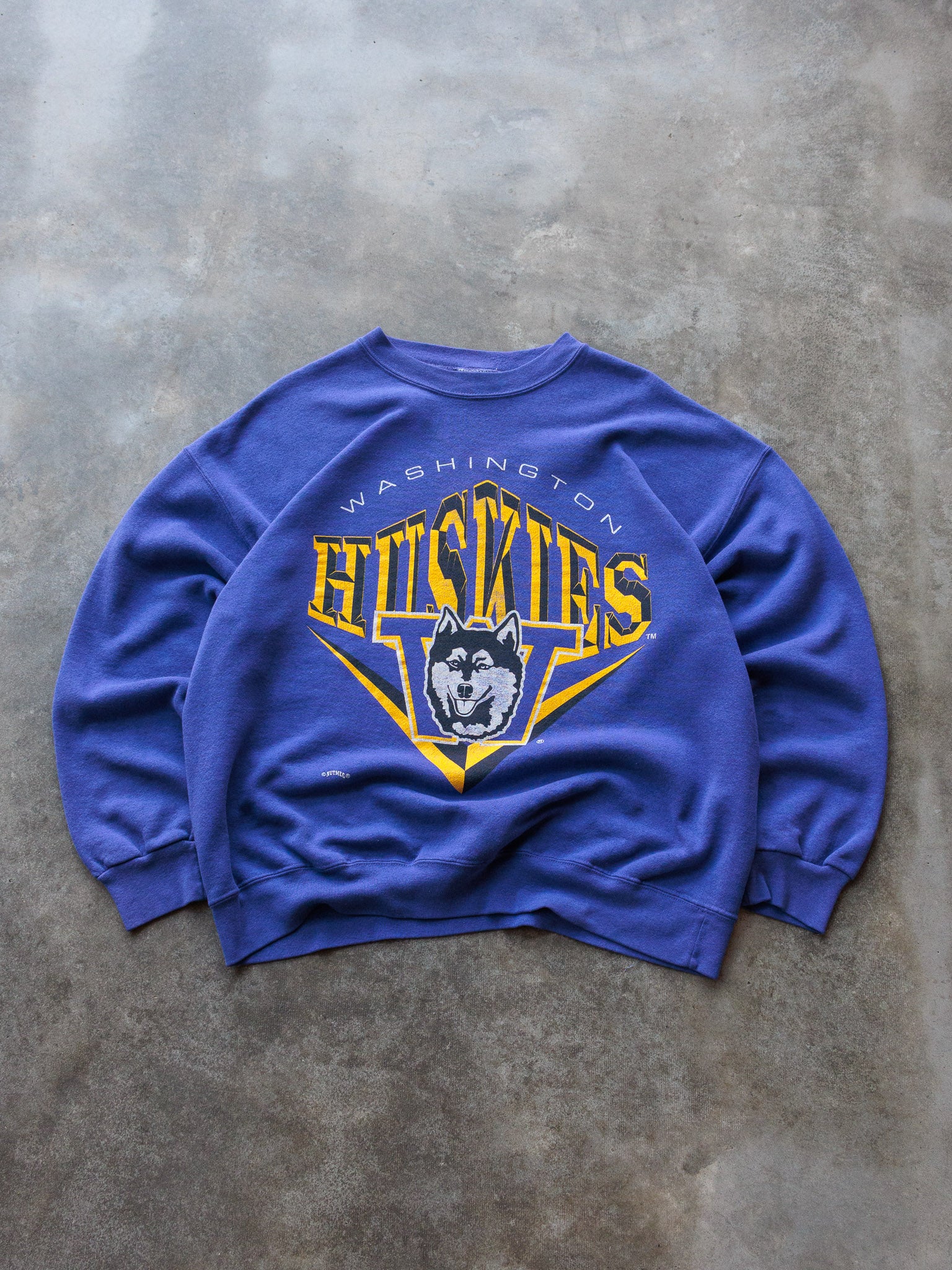 Vintage 90s Nutmeg Washington Huskies Sweatshirt (XL)