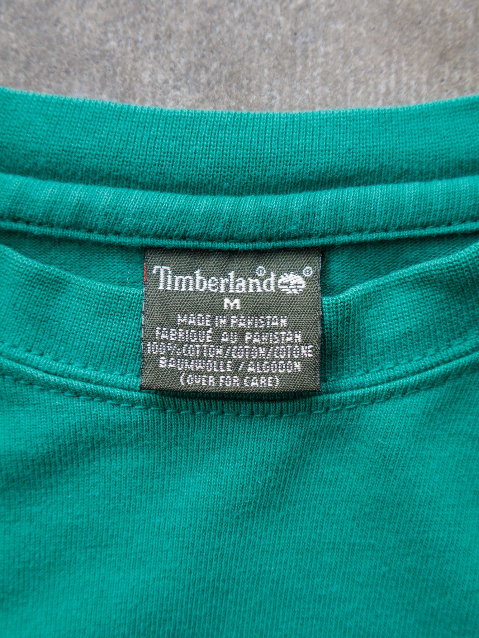 Vintage Green Timberland Performance Long Sleeve (M)