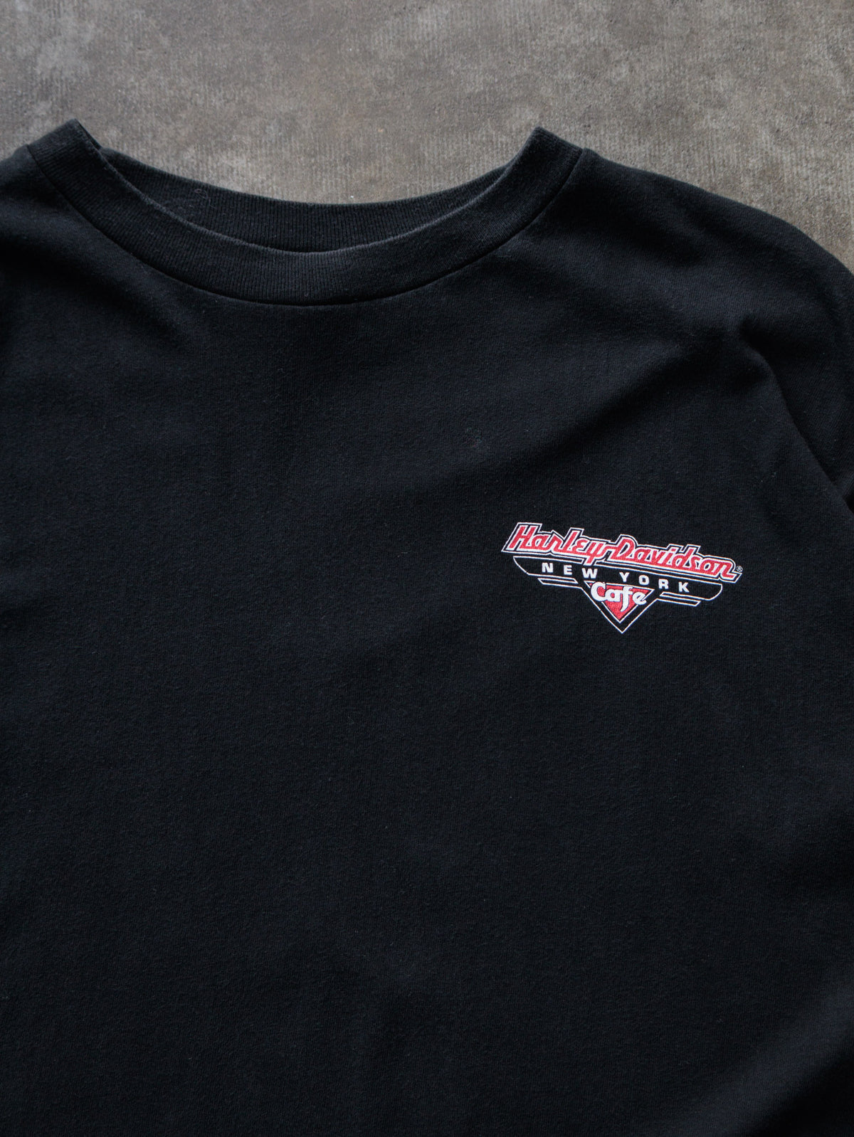 Vintage Black Harley-Davidson New York Tee (M)