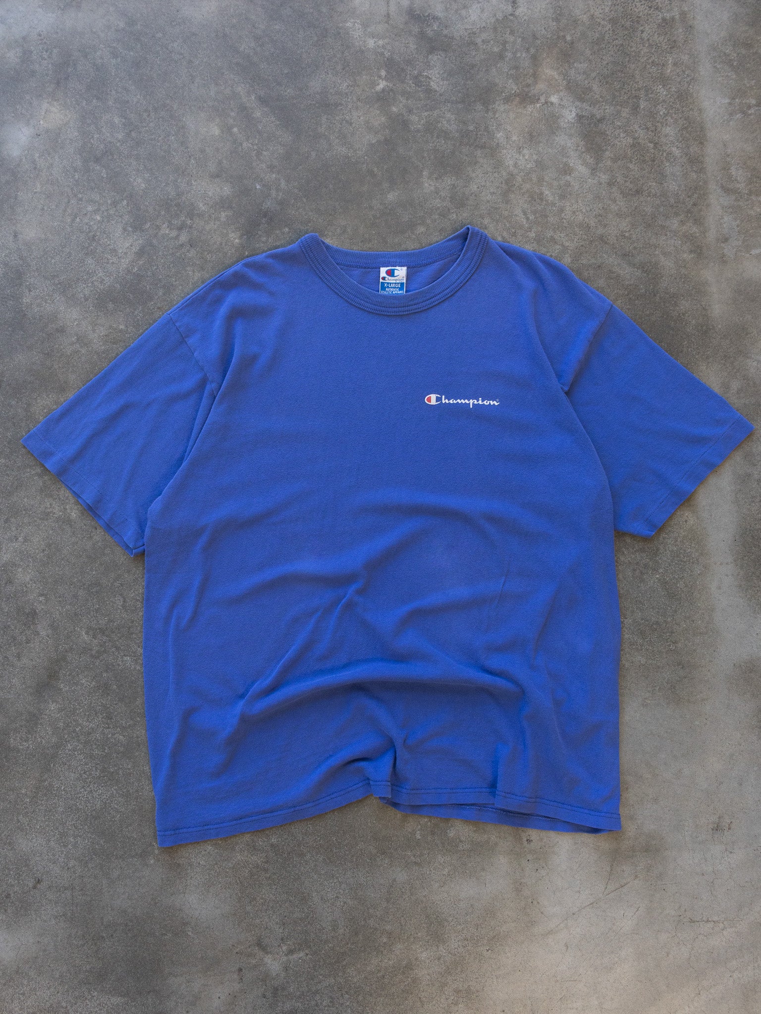 Vintage 90s Blue Champion Tee (XL)