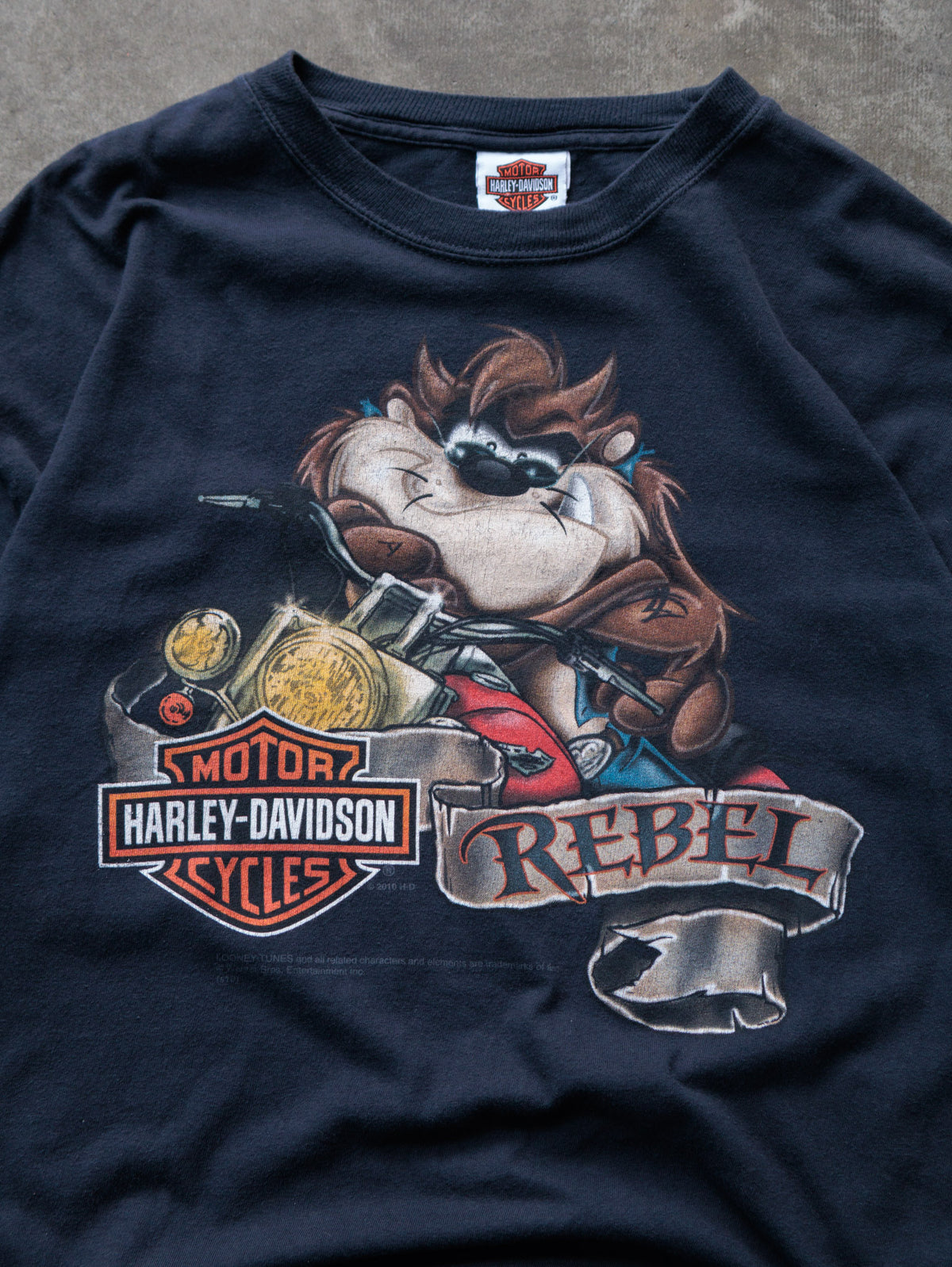Vintage 2010 Black Harley-Davidson Buffalo New York Tee (L)