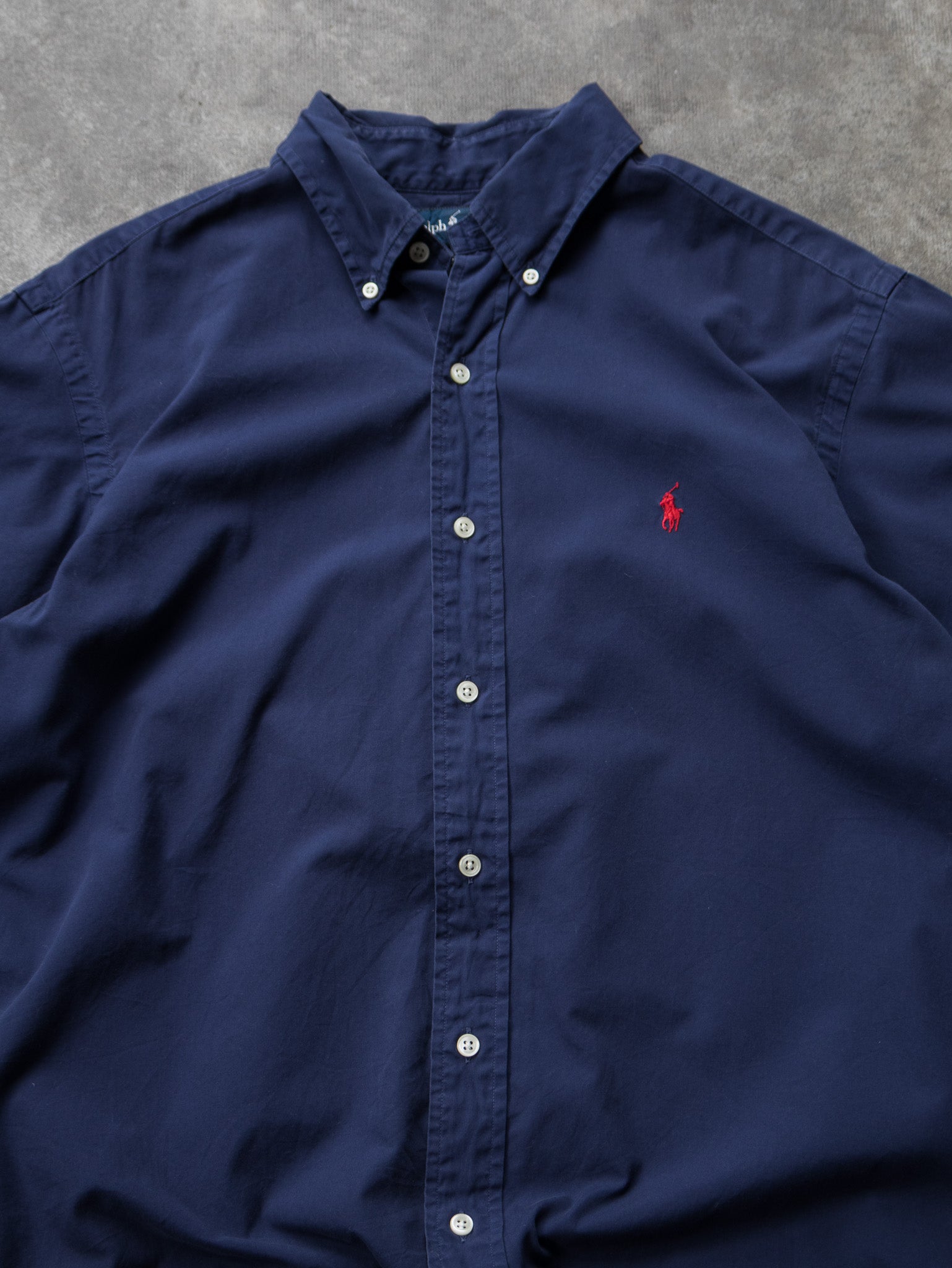 Vintage Navy Ralph Lauren Shirt (L)