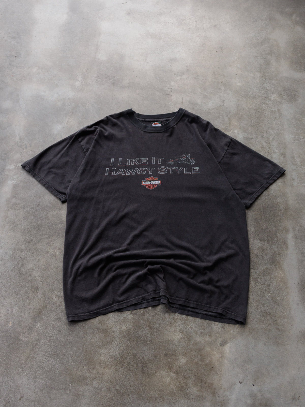 Vintage Black Harley-Davidson Reno Nevada Tee (2XL)