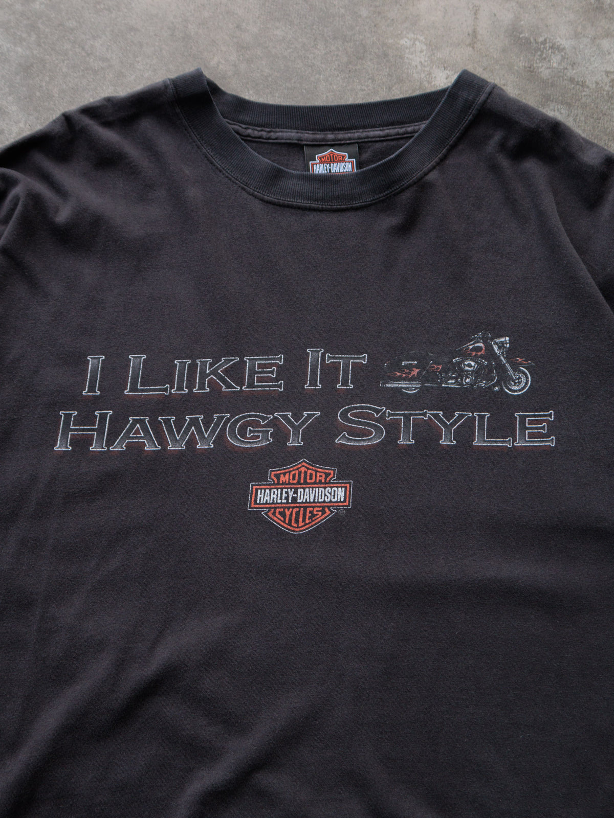 Vintage Black Harley-Davidson Reno Nevada Tee (2XL)