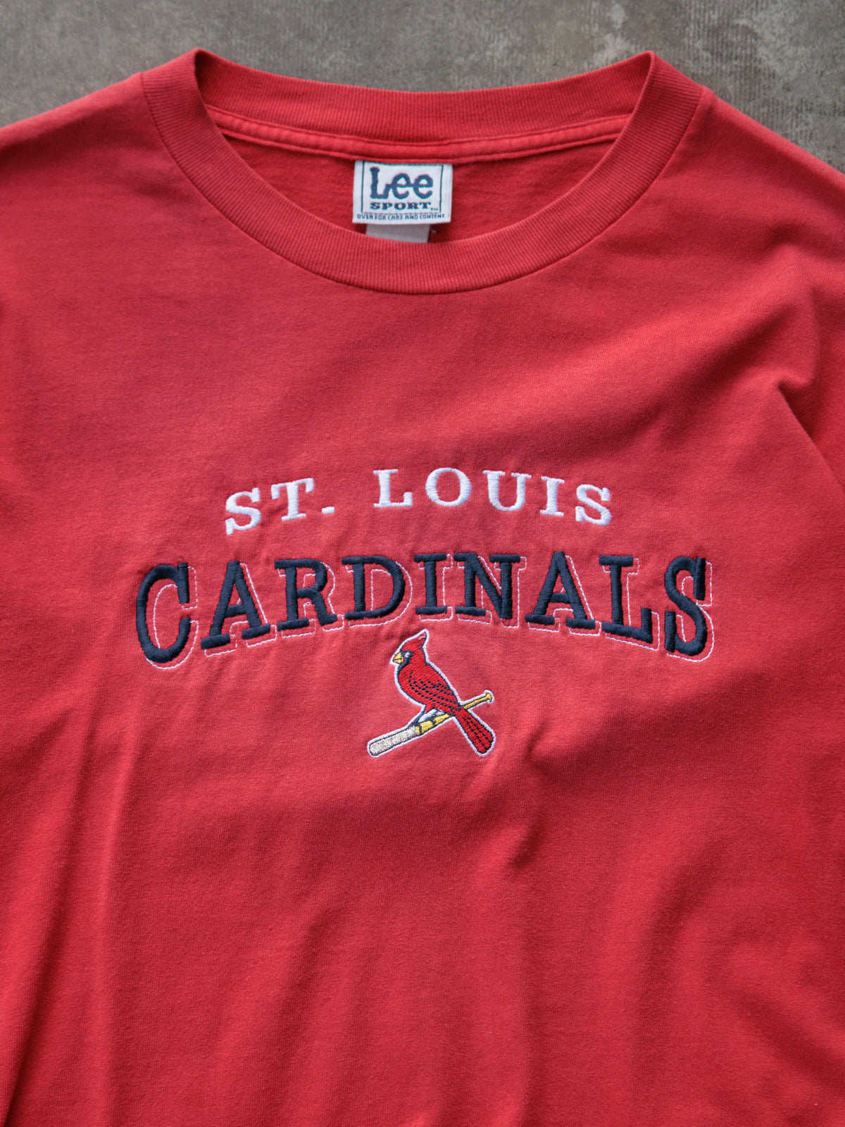 Vintage 90s Red St. Louis Cardinals Lee Sport Tee (M)