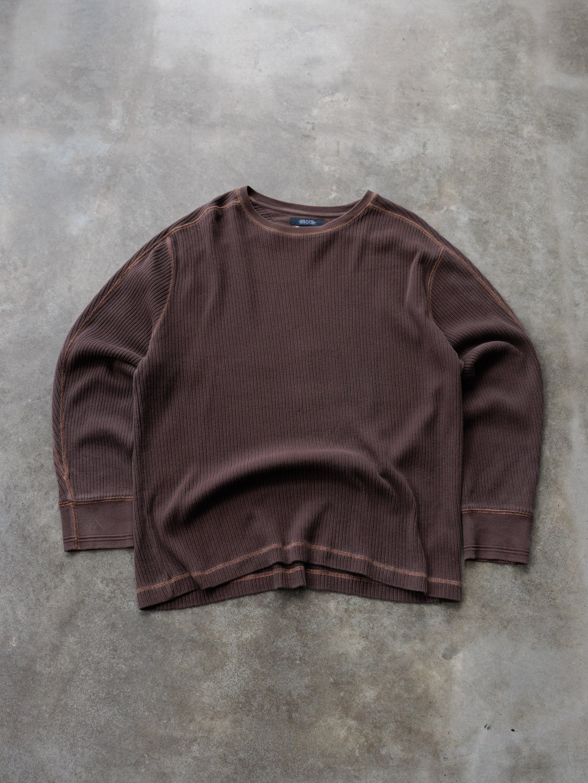 Vintage 00s Brown Tommy Hilfiger Knit Sweater (XL)