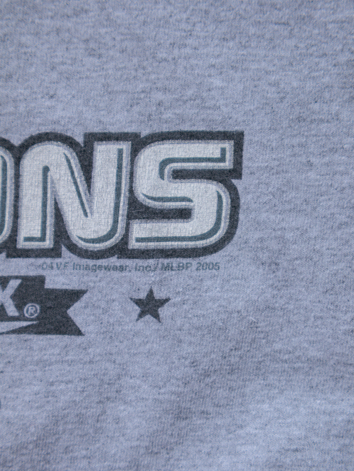 Vintage 2005 Grey Chicago White Sox World Series Champions Tee (XL)