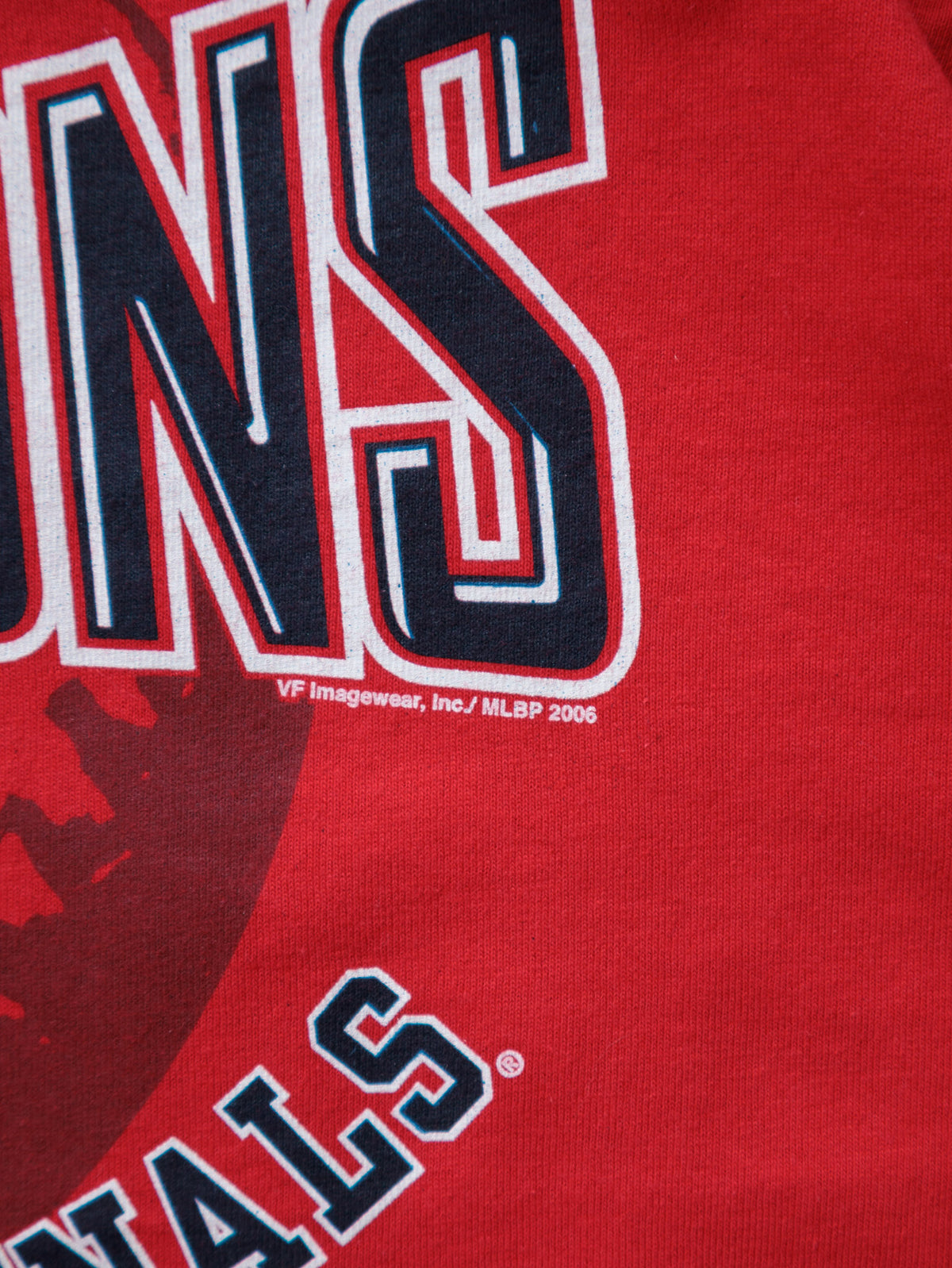 Vintage 2006 Red St. Louis Cardinals World Series Champions Tee (L)