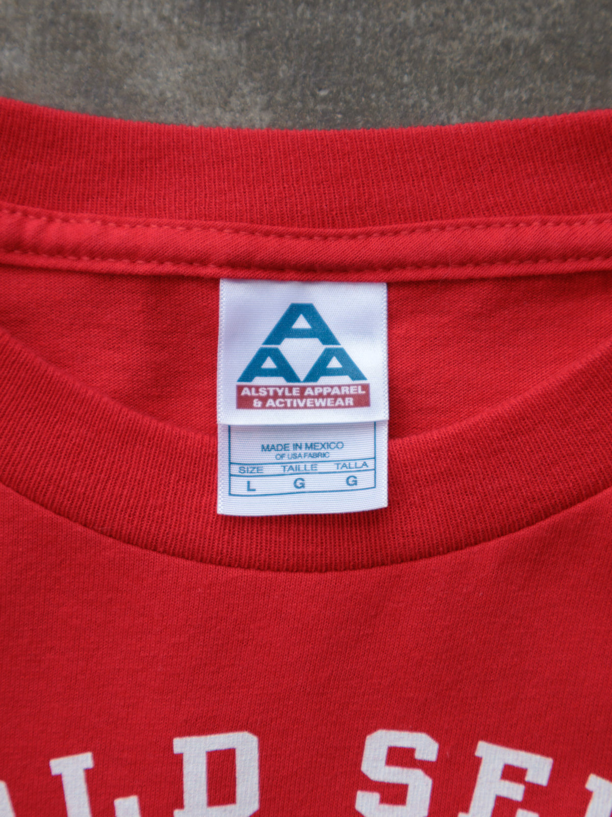 Vintage 2006 Red St. Louis Cardinals World Series Champions Tee (L)