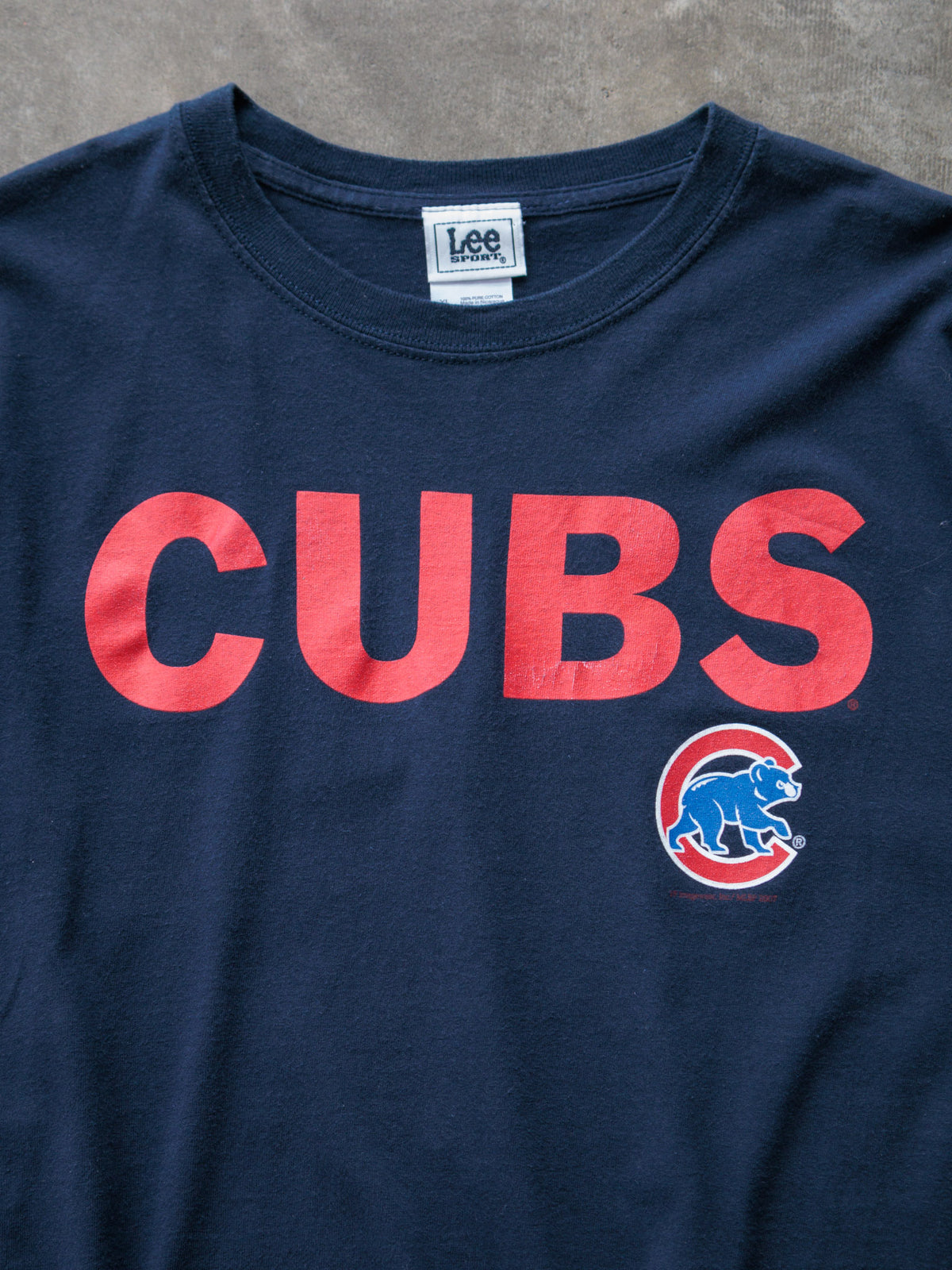 Vintage 00s Navy Lee Sport Cubs Tee (XL)
