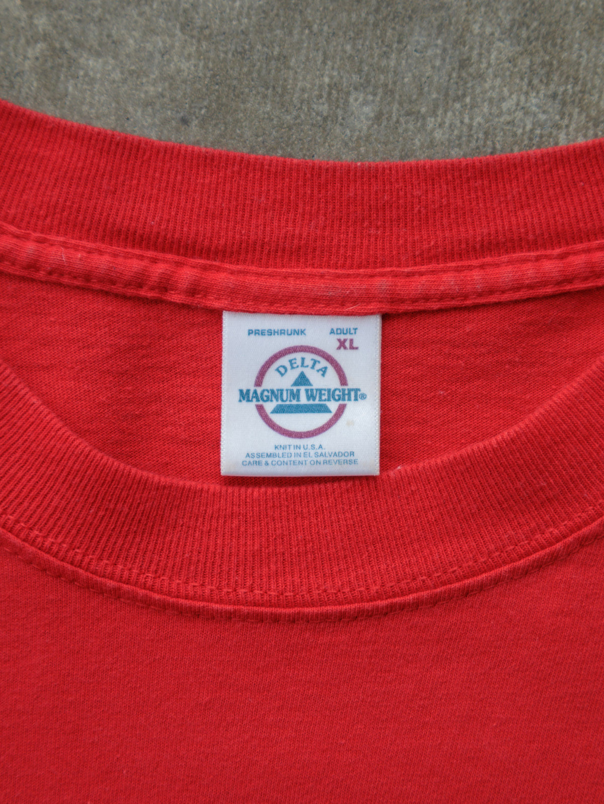 Vintage 2002 Red Anaheim Angels World Series Champions Tee (XL)