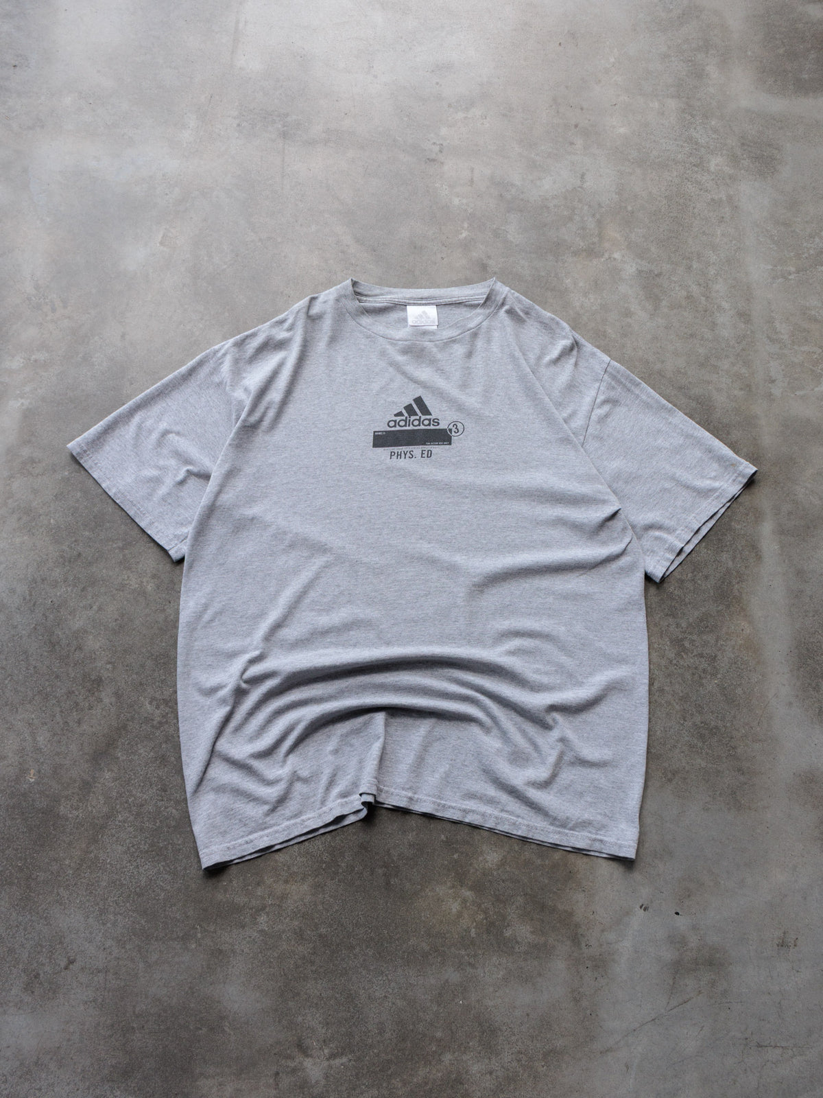 Vintage Grey Adidas Phys. Ed Tee (L)