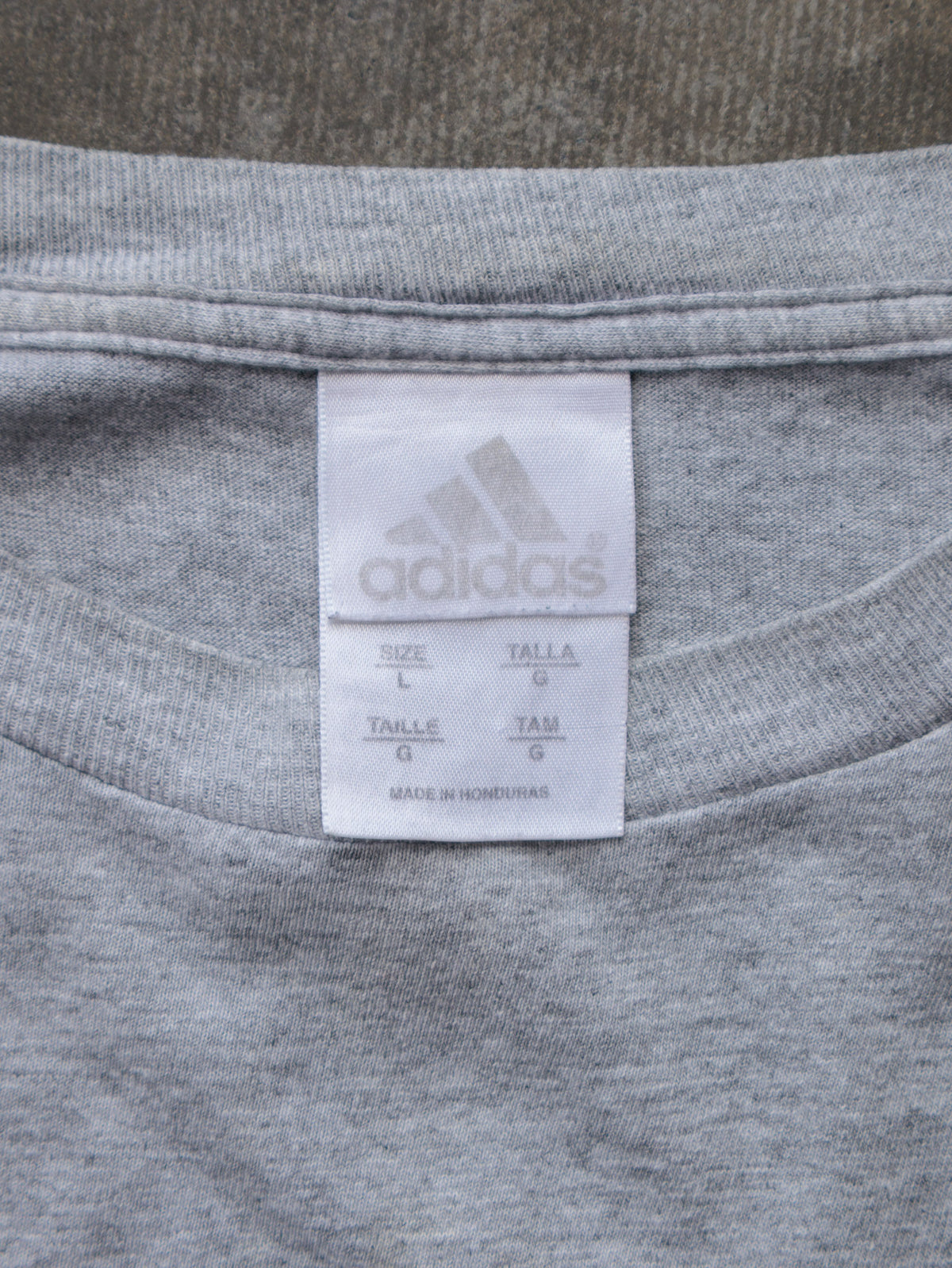 Vintage Grey Adidas Phys. Ed Tee (L)