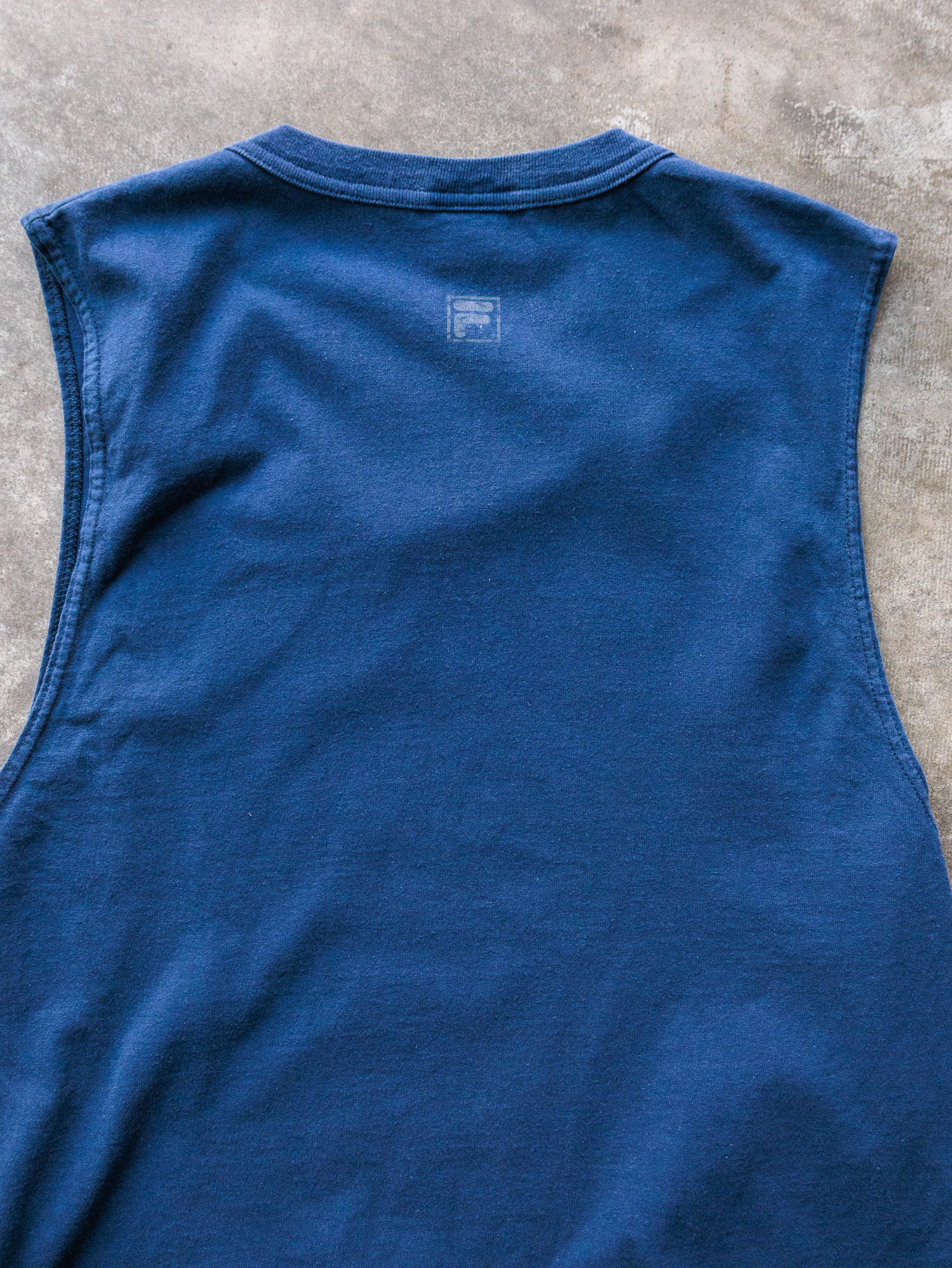 Vintage 90s Navy Fila Tank (M)