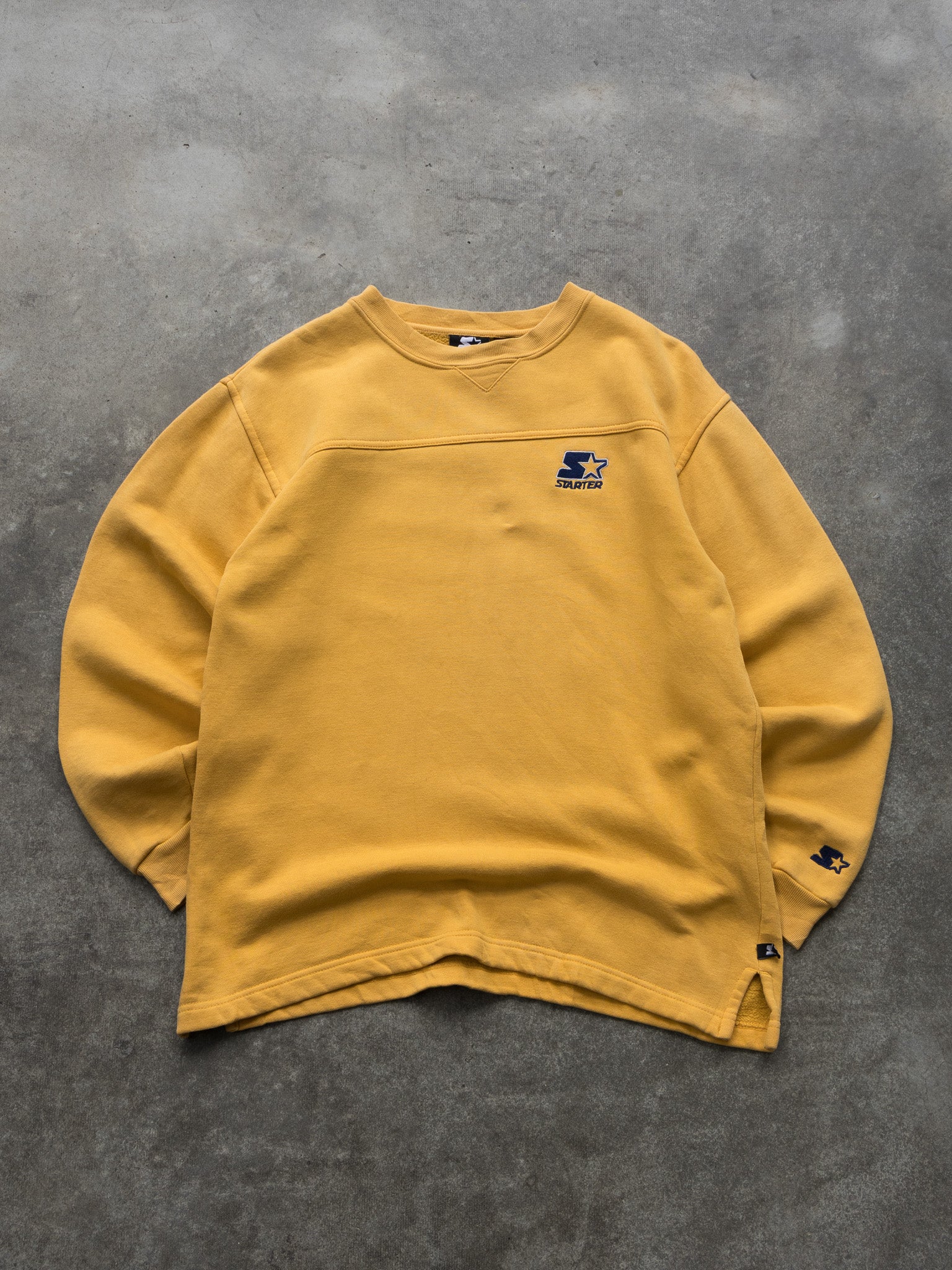 Vintage Yellow Starter Sweatshirt (S)