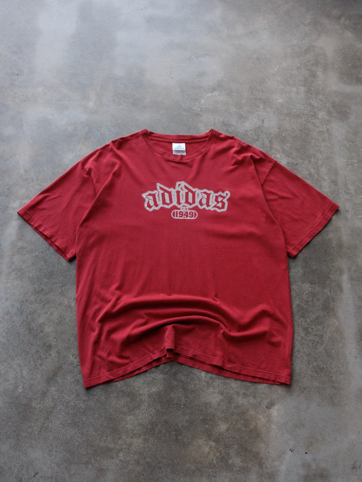 Vintage 00s Red Adidas Tee (XL)