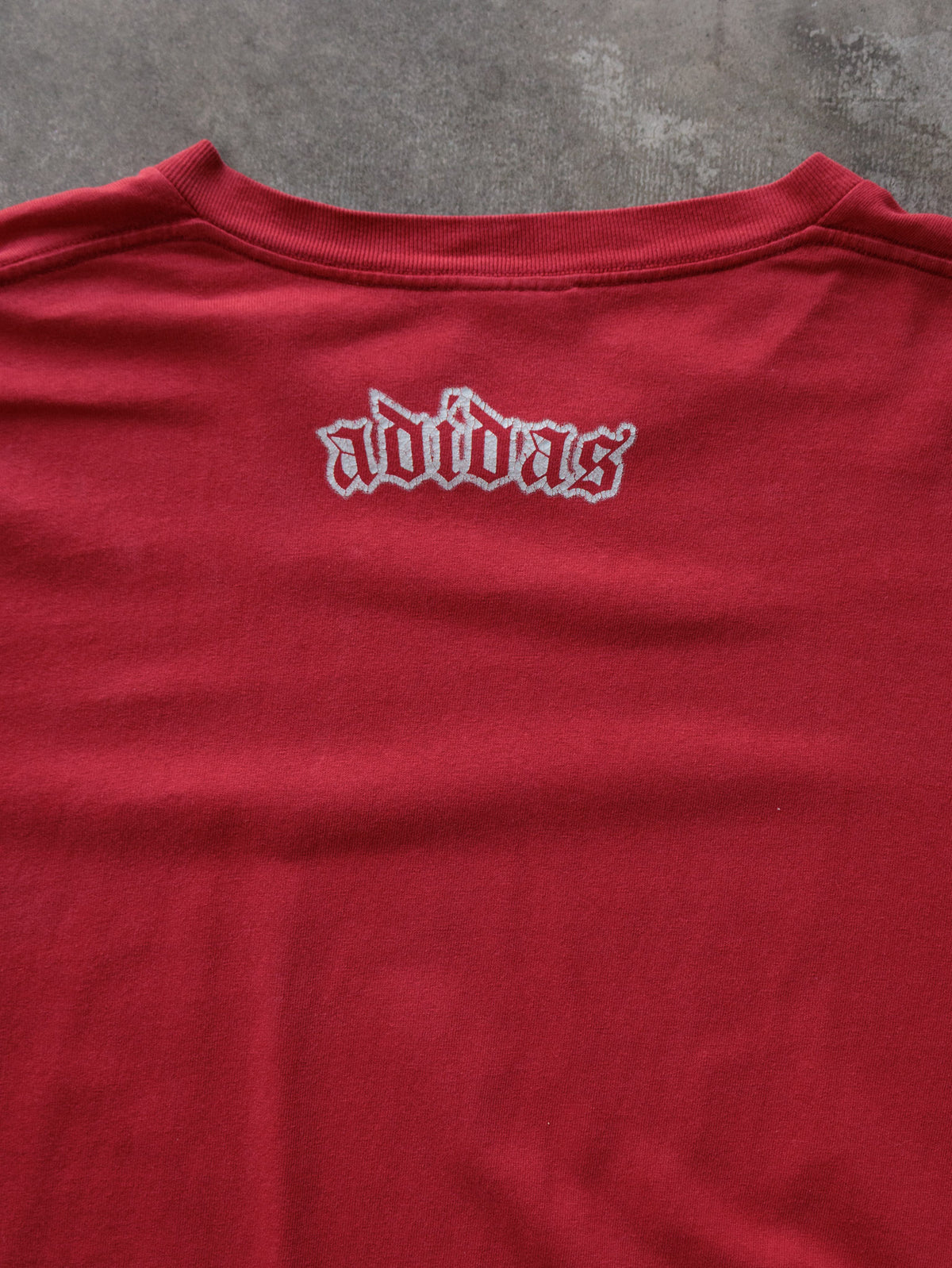 Vintage 00s Red Adidas Tee (XL)