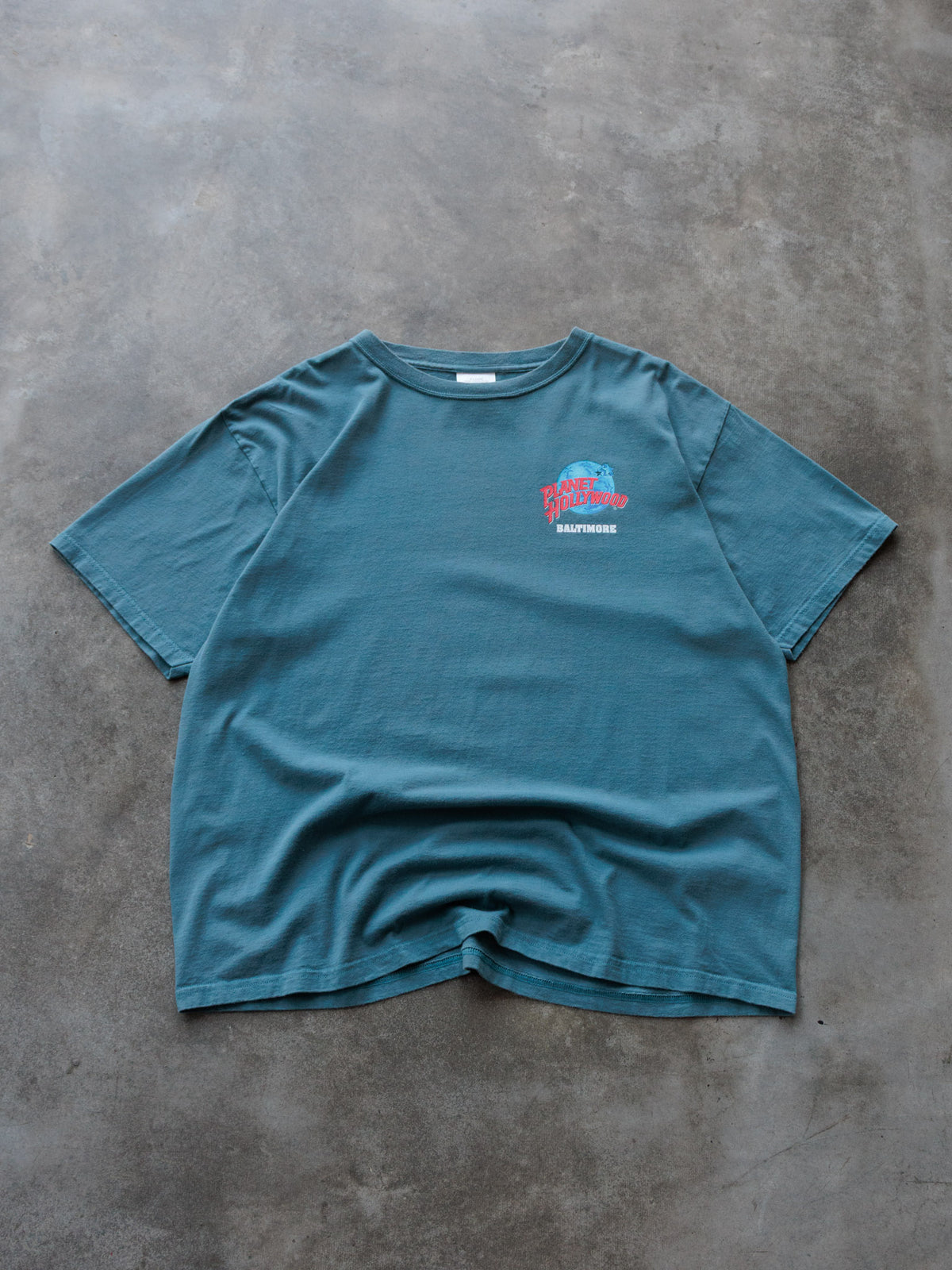 Vintage 90s Green Planet Hollywood Baltimore Tee (XL)